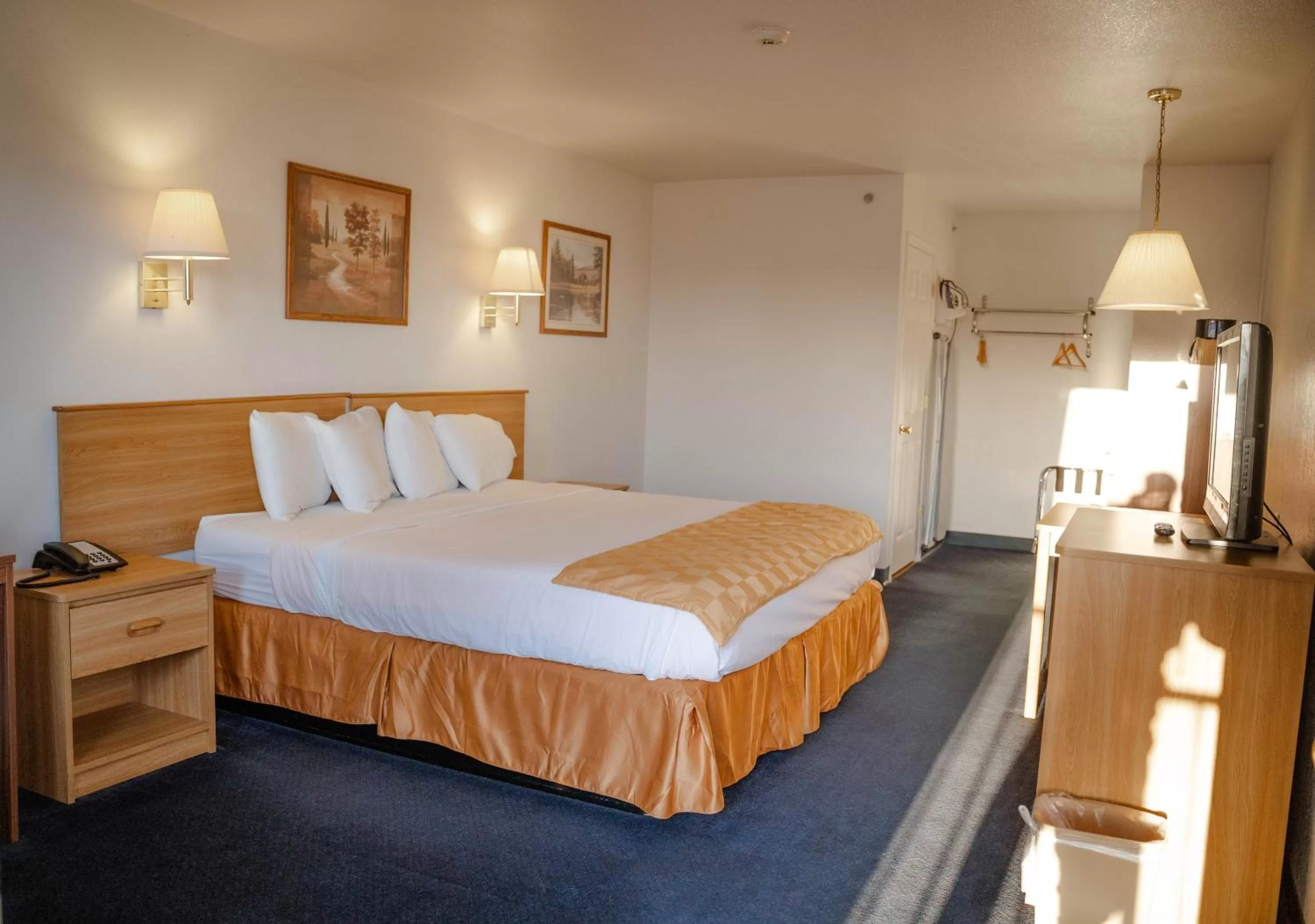 Photo of the whole room, Bed in Haysville Express Inn