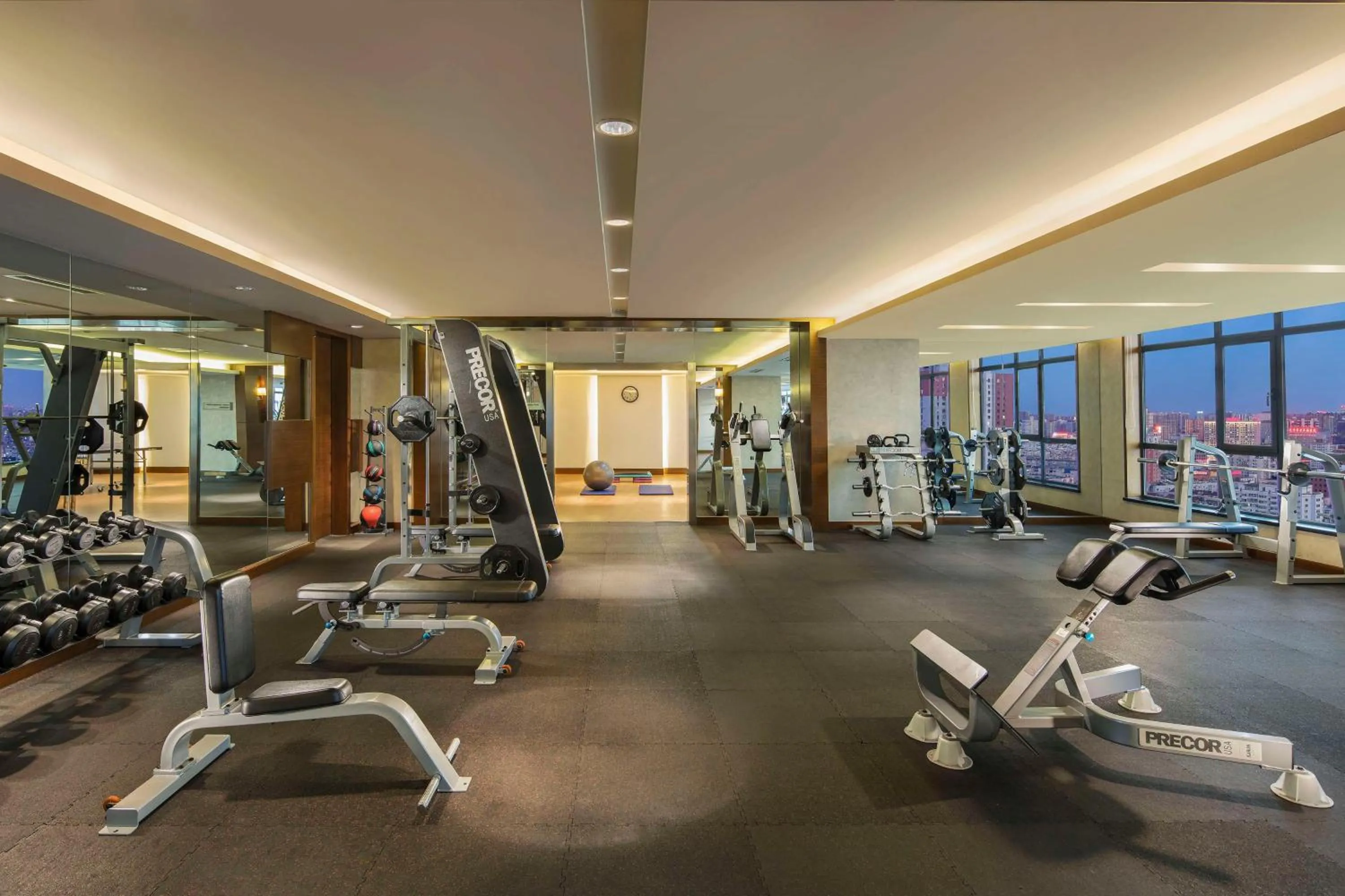 Fitness centre/facilities in DoubleTree by Hilton Shenyang