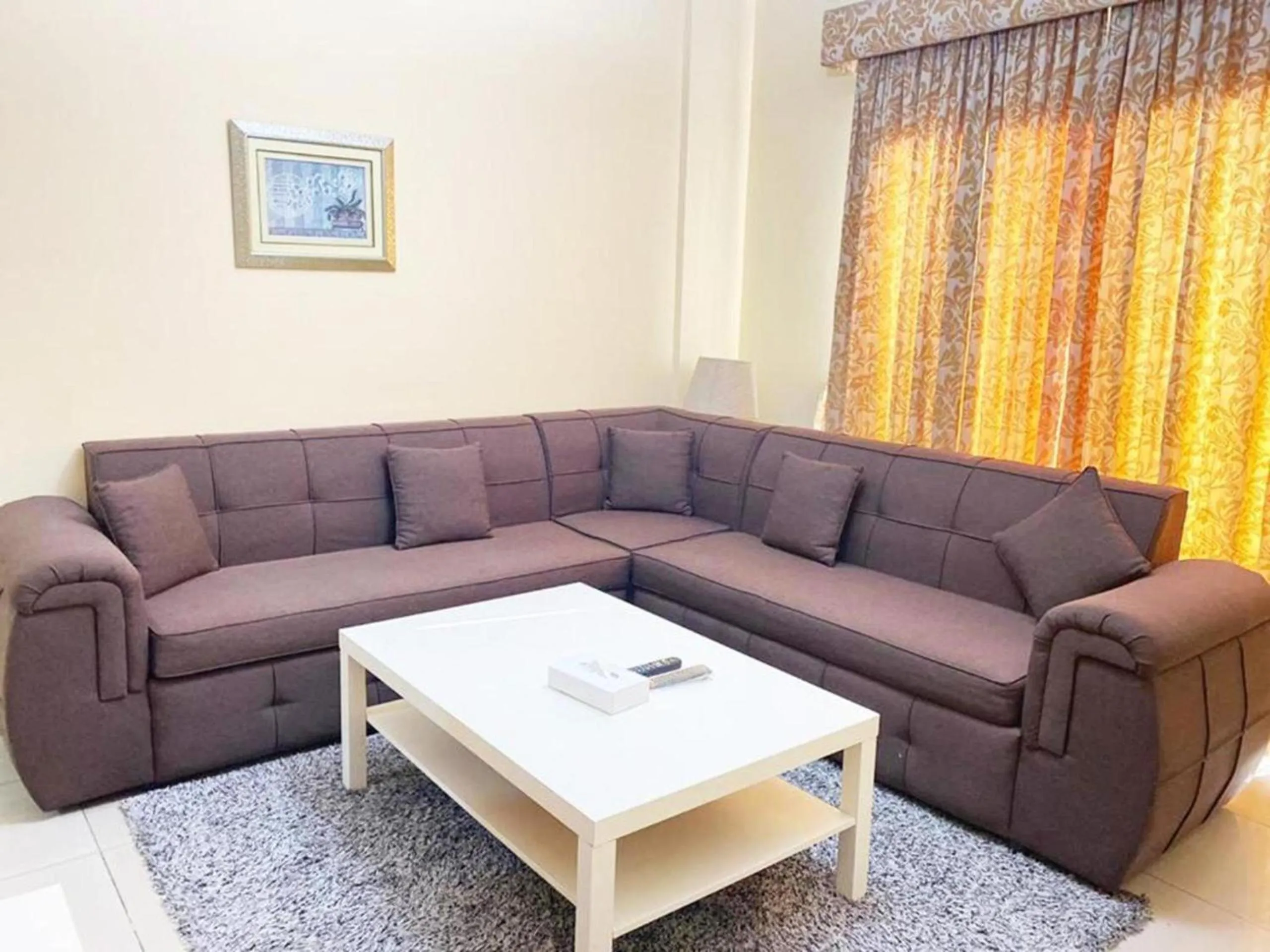 Seating area in Majestic Hotel