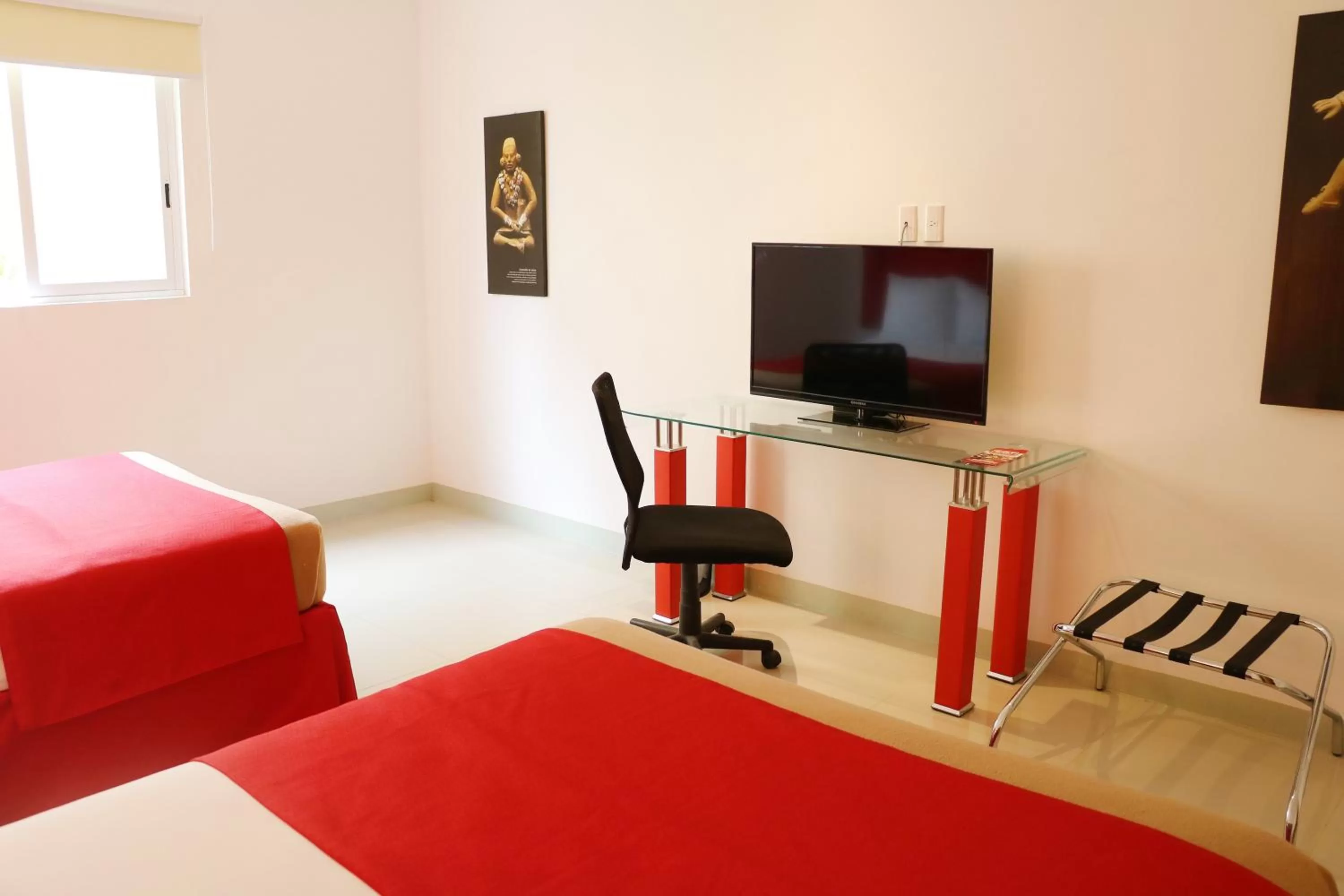 Bed in Hotel Zar Merida