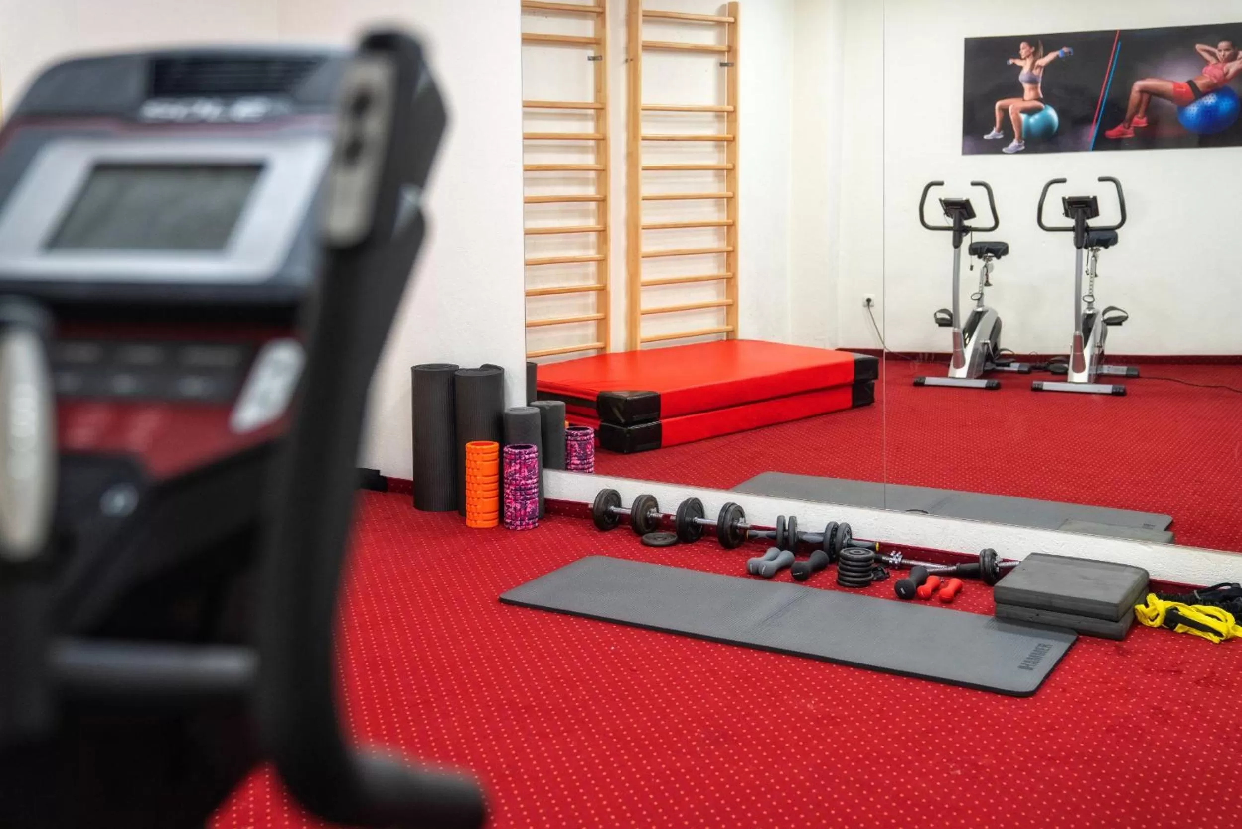 Fitness centre/facilities in Hotel Tatra