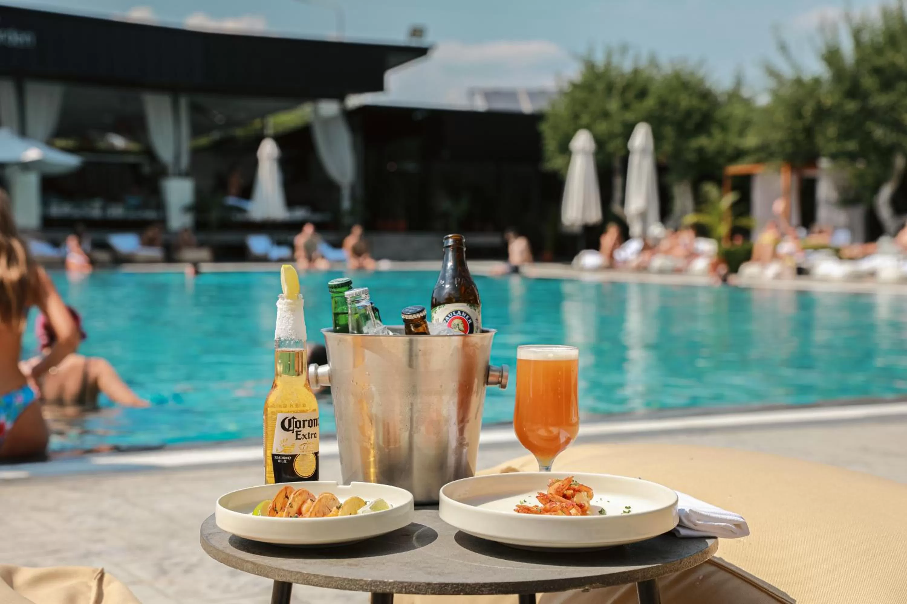 Summer in Hotel Garden