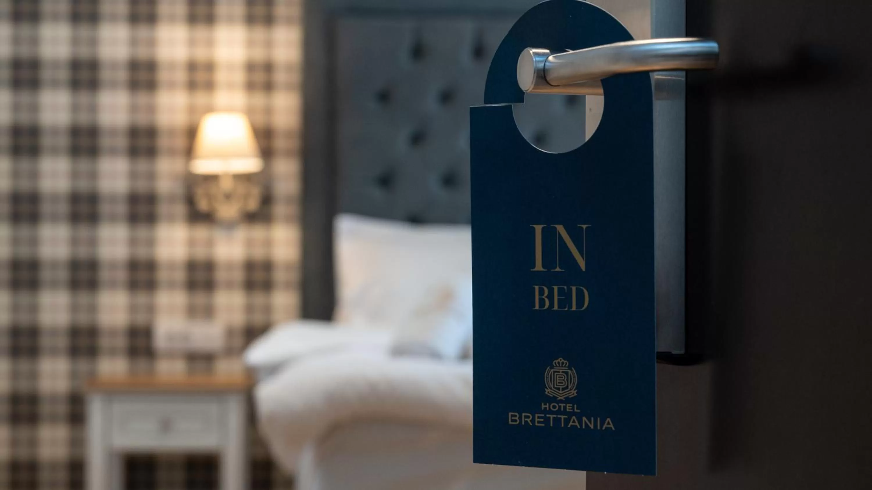 Decorative detail, Bed in Brettania Hotel