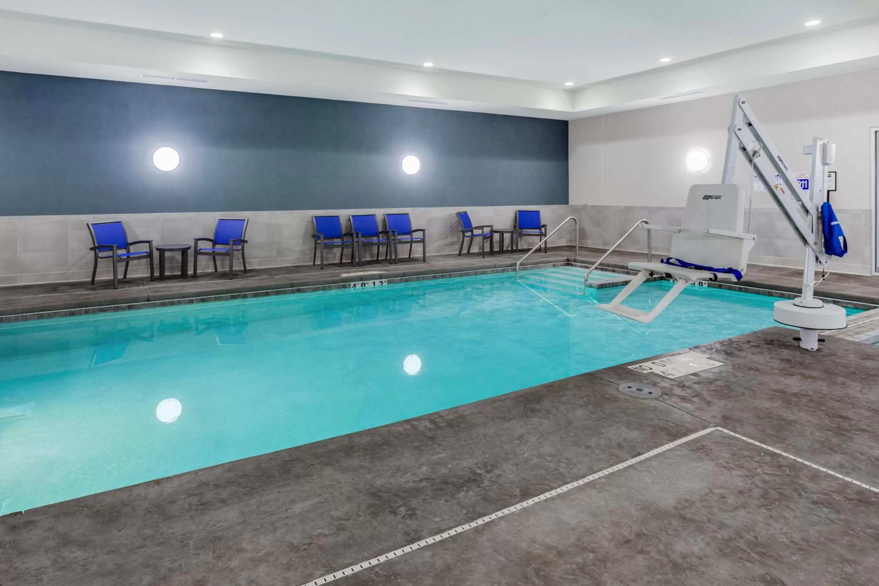 Swimming pool in Holiday Inn Express & Suites - Rice Lake by IHG
