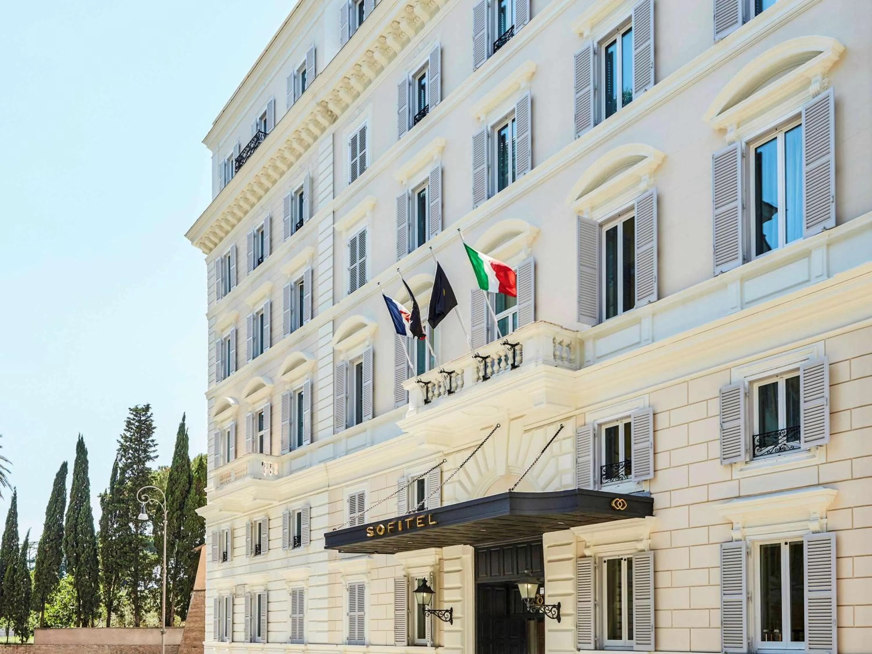 Property building in Sofitel Roma Villa Borghese