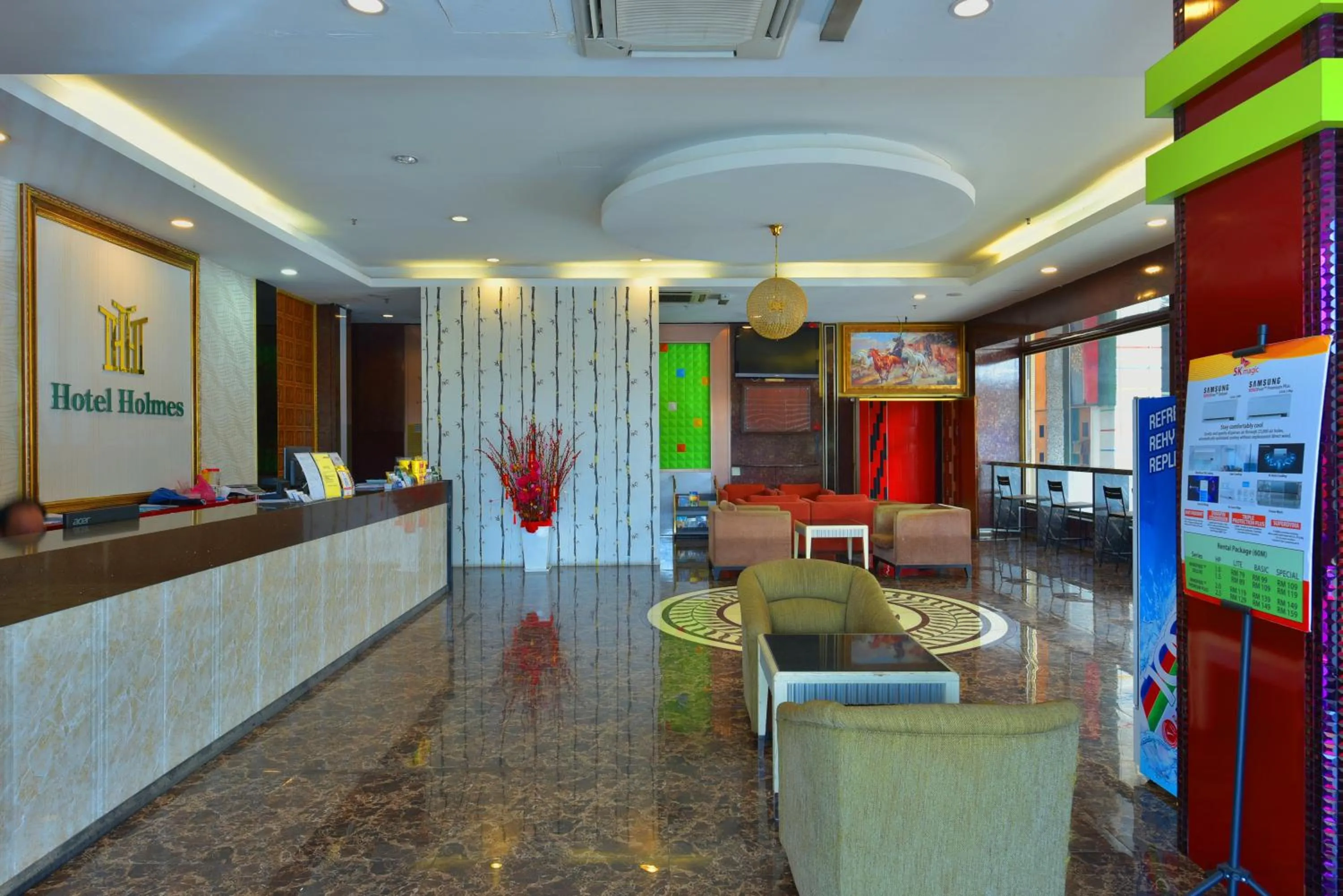 Lobby or reception in Townhouse OAK Hotel Holmes Johor Jaya