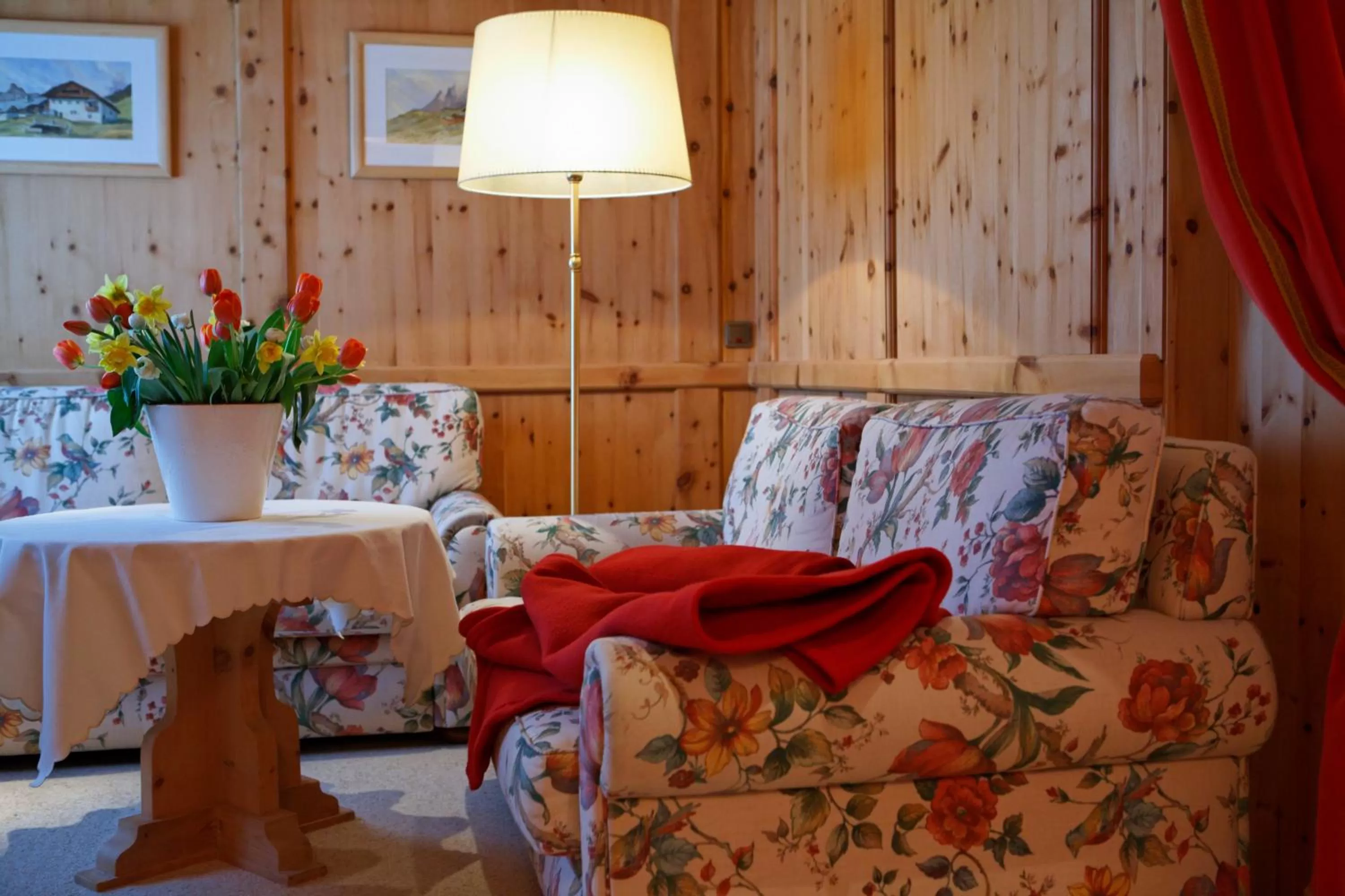 Living room in Hotel Sassongher