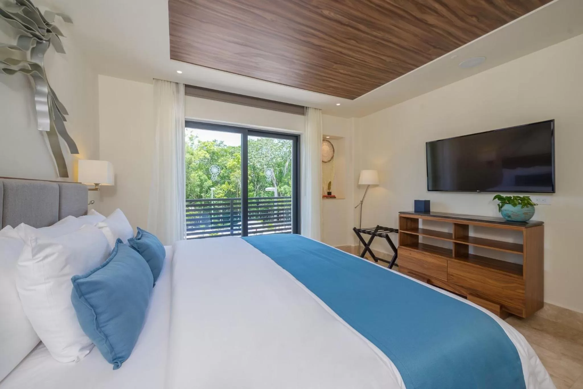 Bedroom in Naay Tulum Curamoria Collection