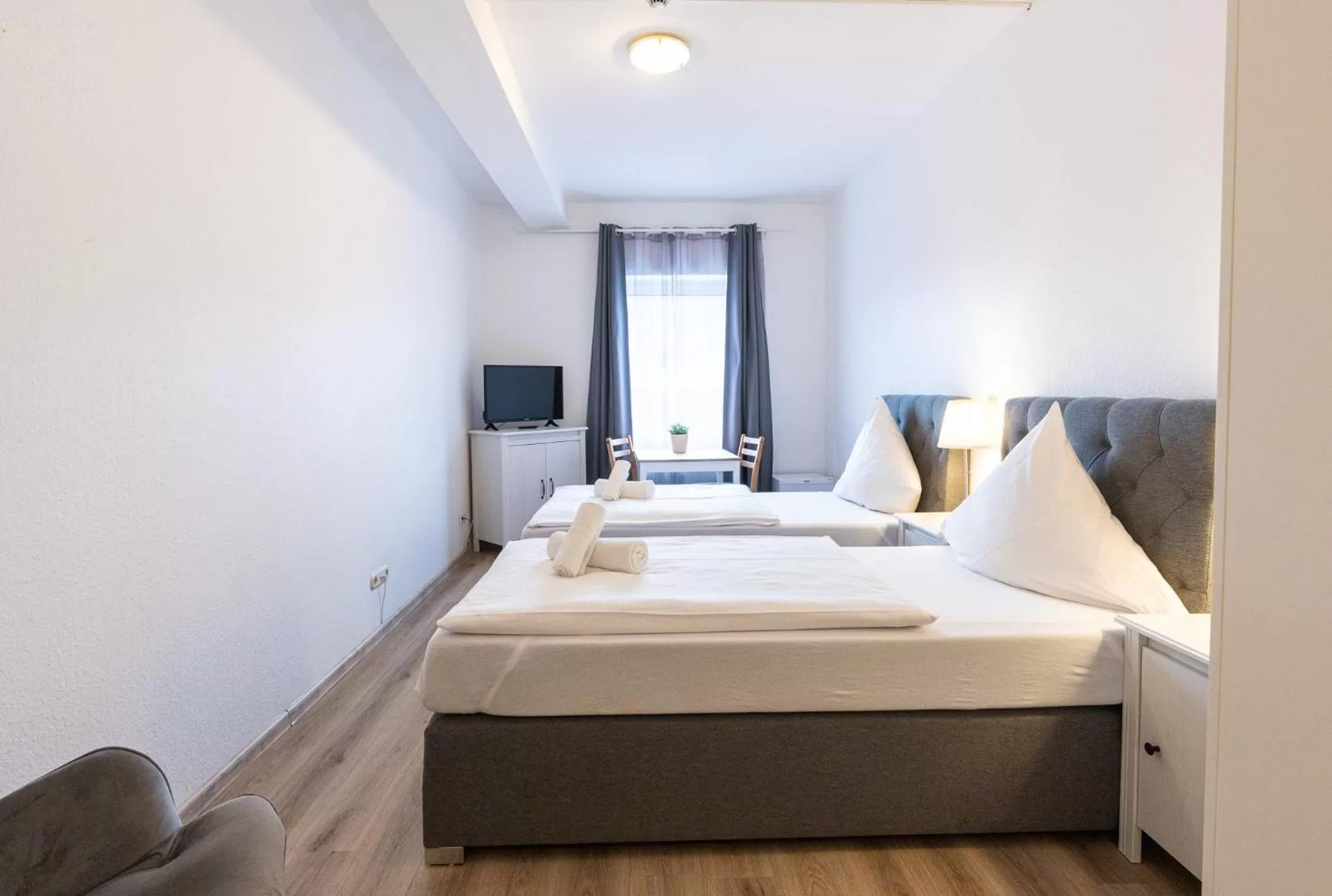 Bed in Hotel Bergheim