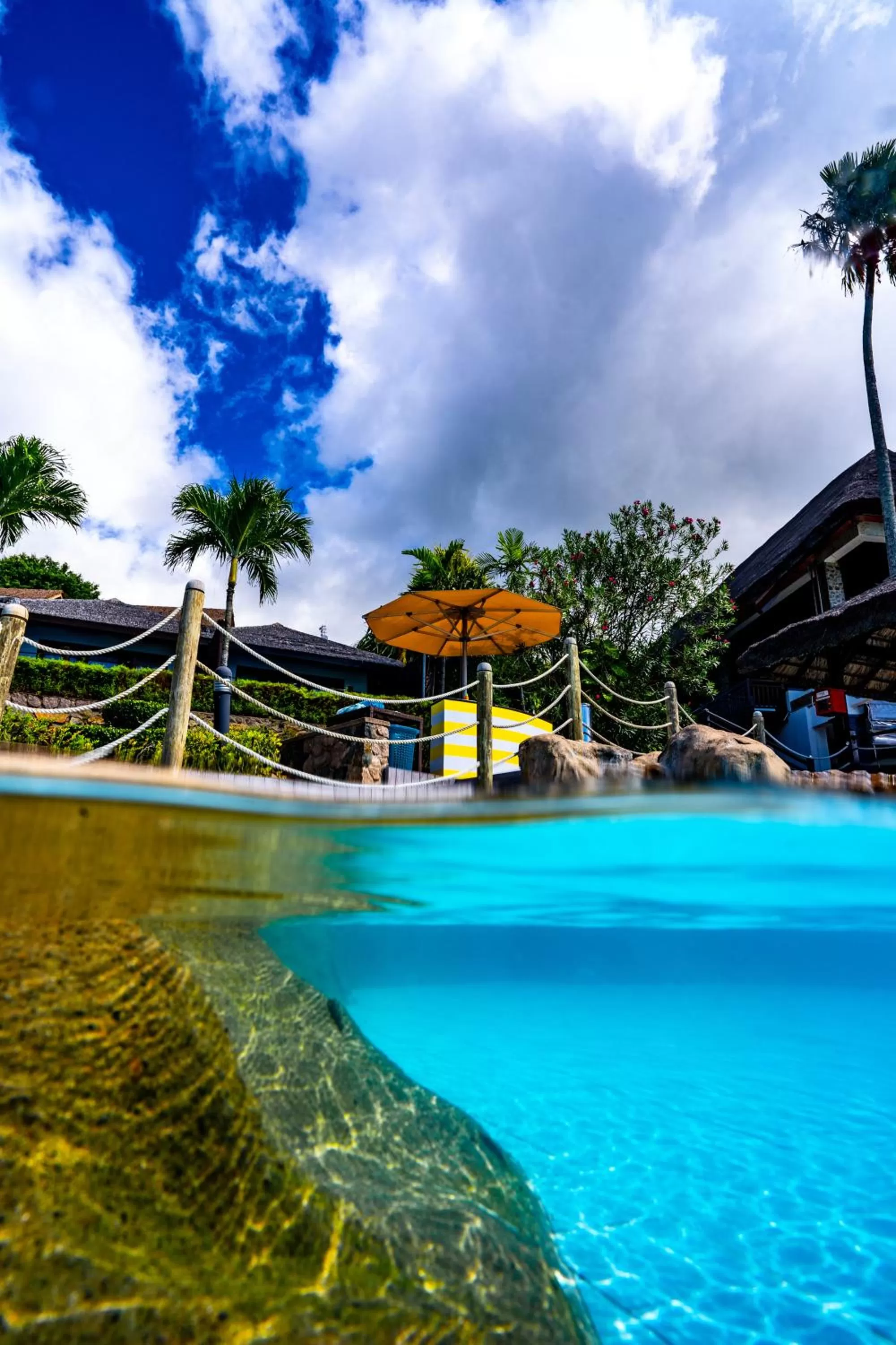 Swimming pool in Fisherman's Cove Resort - closed for complete renovation - Visit our sister property STORY Seychelles for your stay