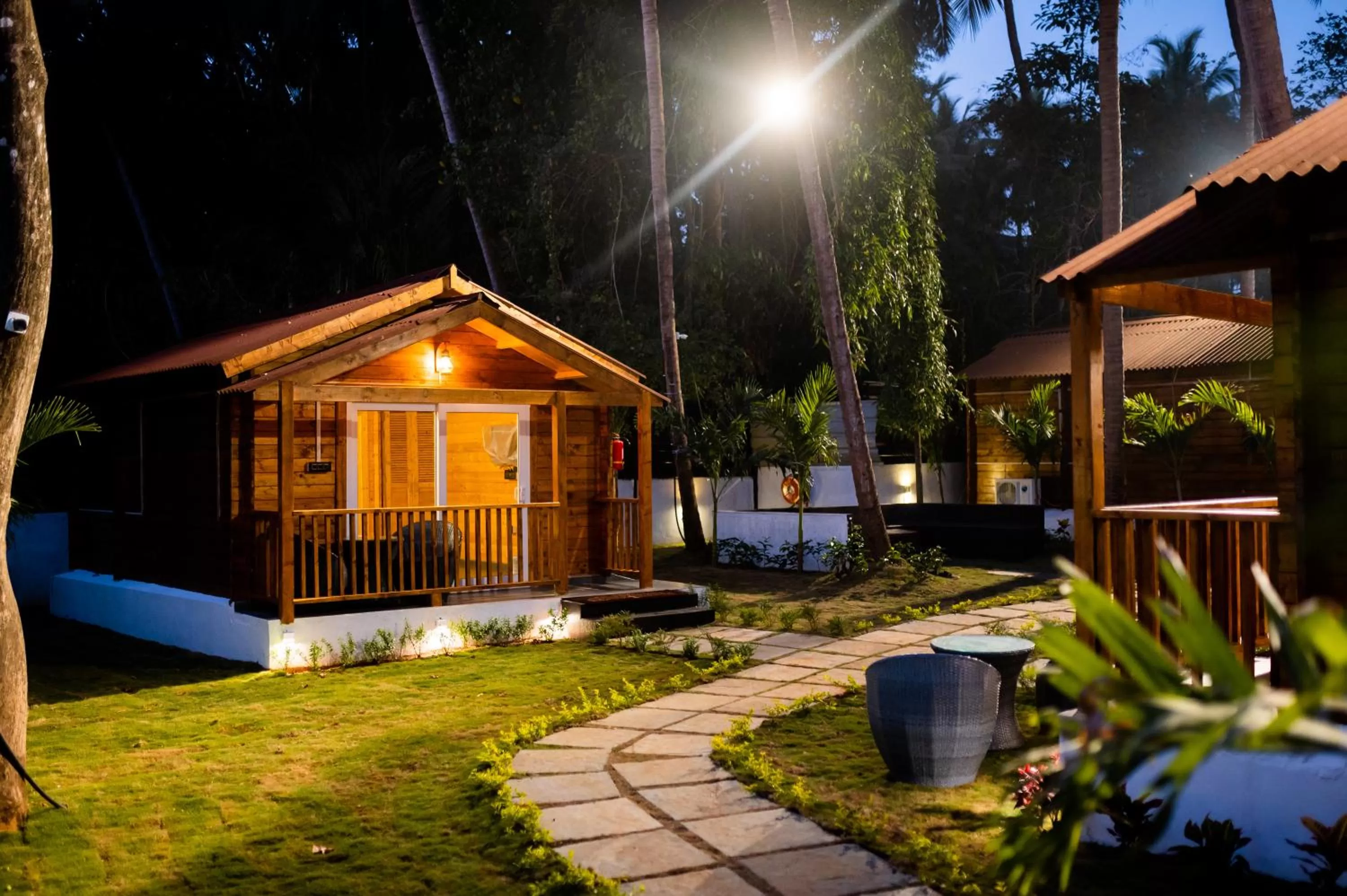 Property Building in Tranquill Riverside Luxury Cottages With Bathtub, Candolim