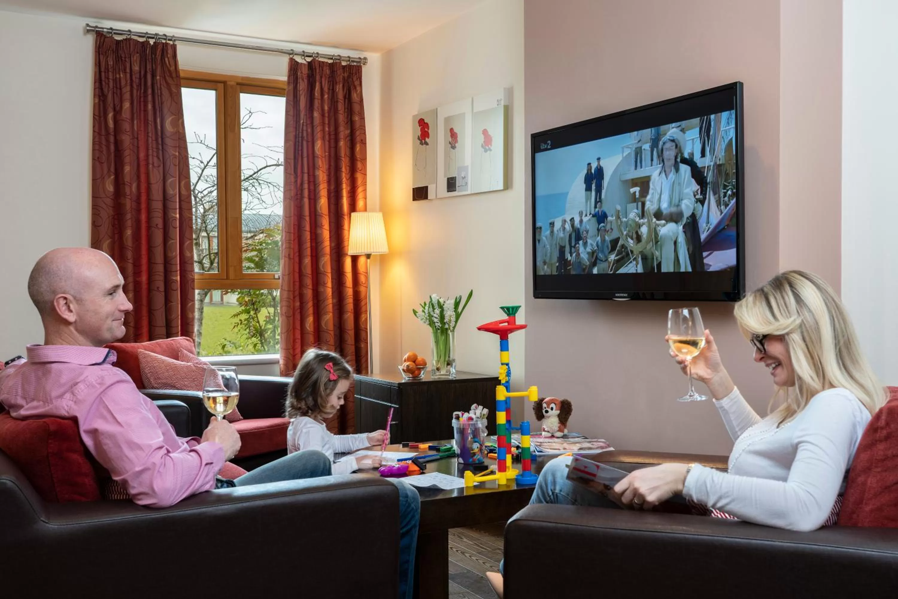 Living room in The Johnstown Estate