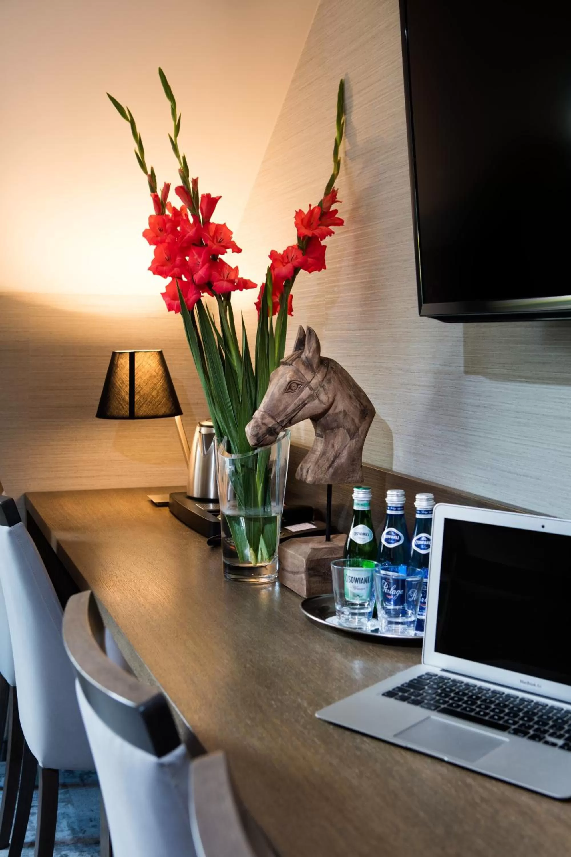 Decorative detail in Hotel Szary Residence