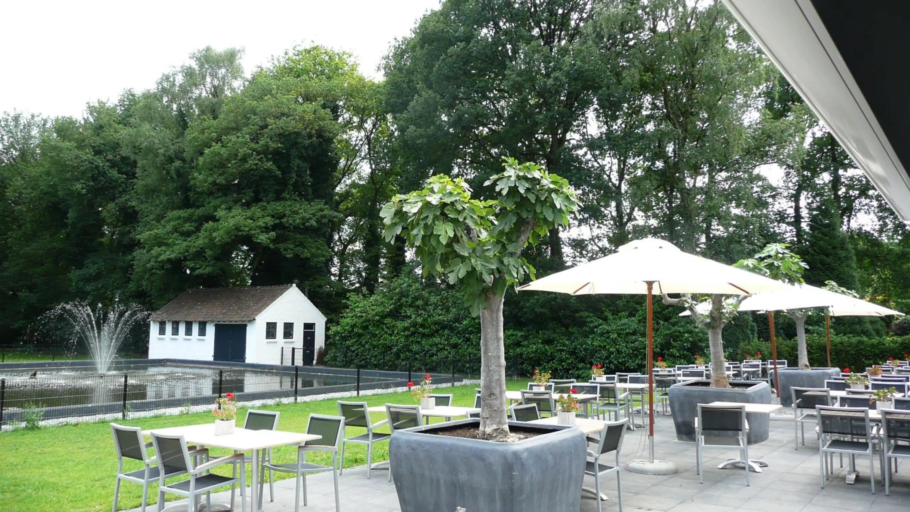 Balcony/Terrace in Fletcher Hotel Restaurant Erica