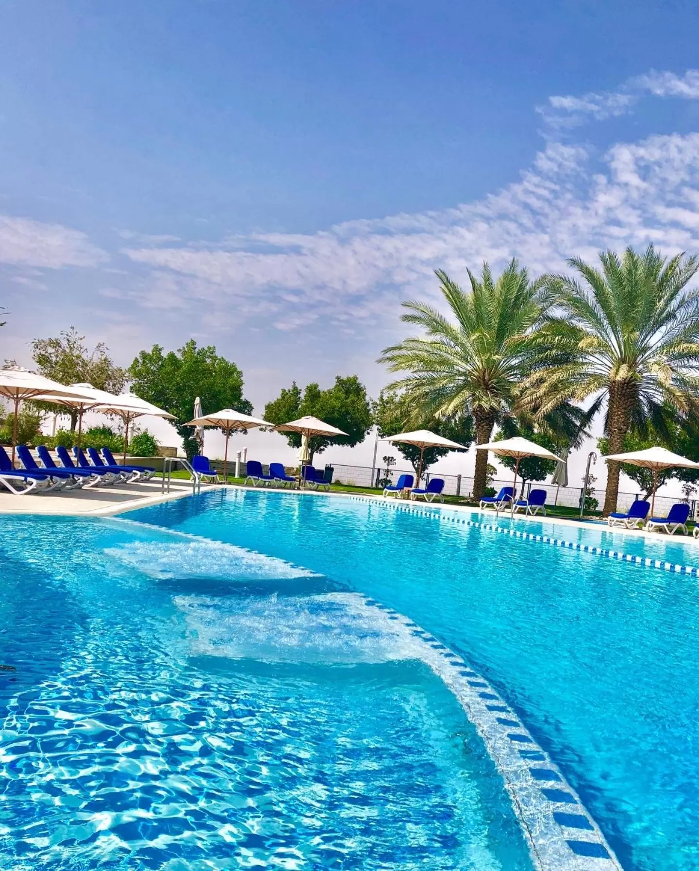 Swimming pool in Oryx Grand Hotel Jebel Hafeet