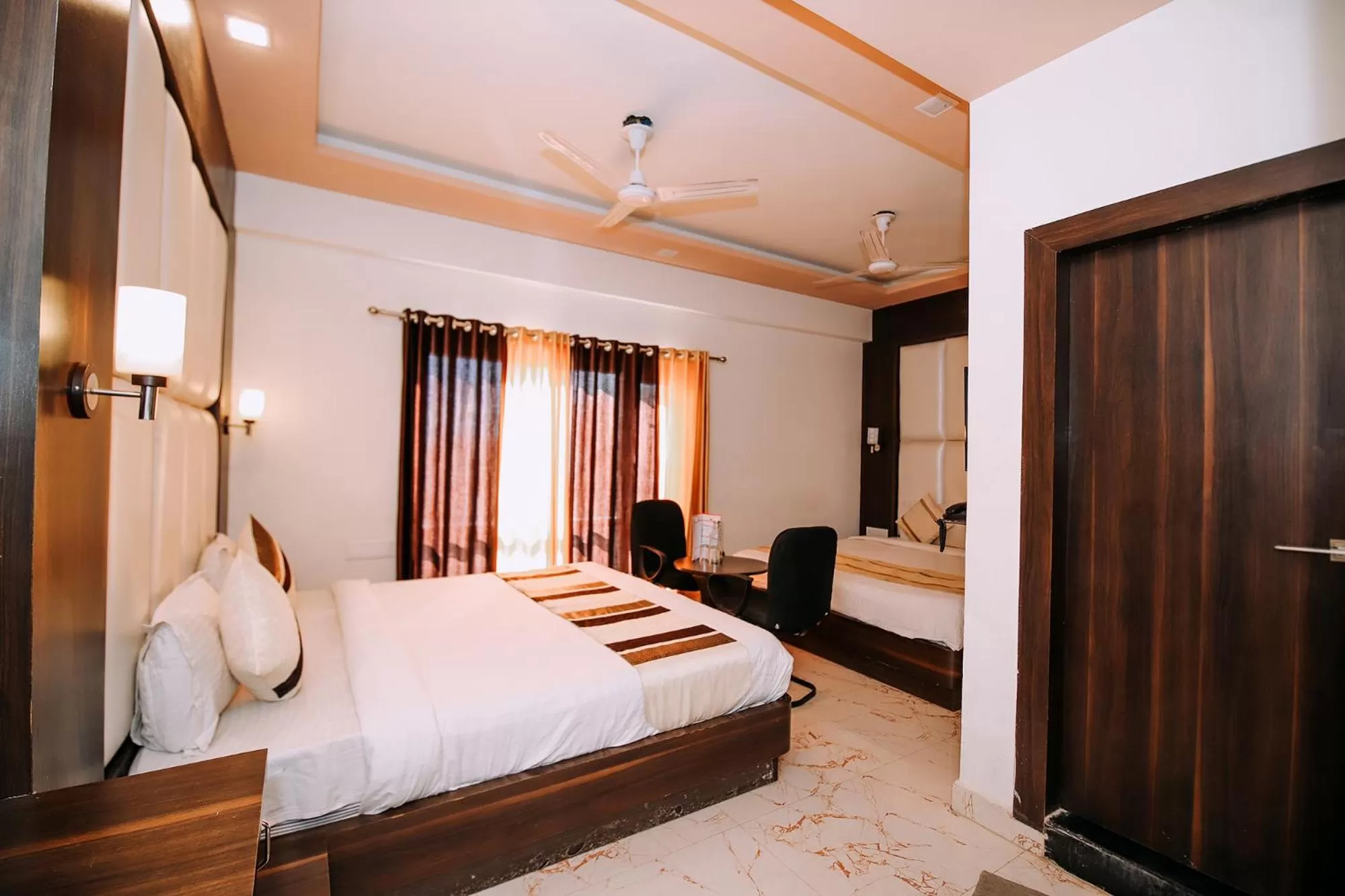 Bedroom, Bed in FabHotel Prime The Royal Galaxy