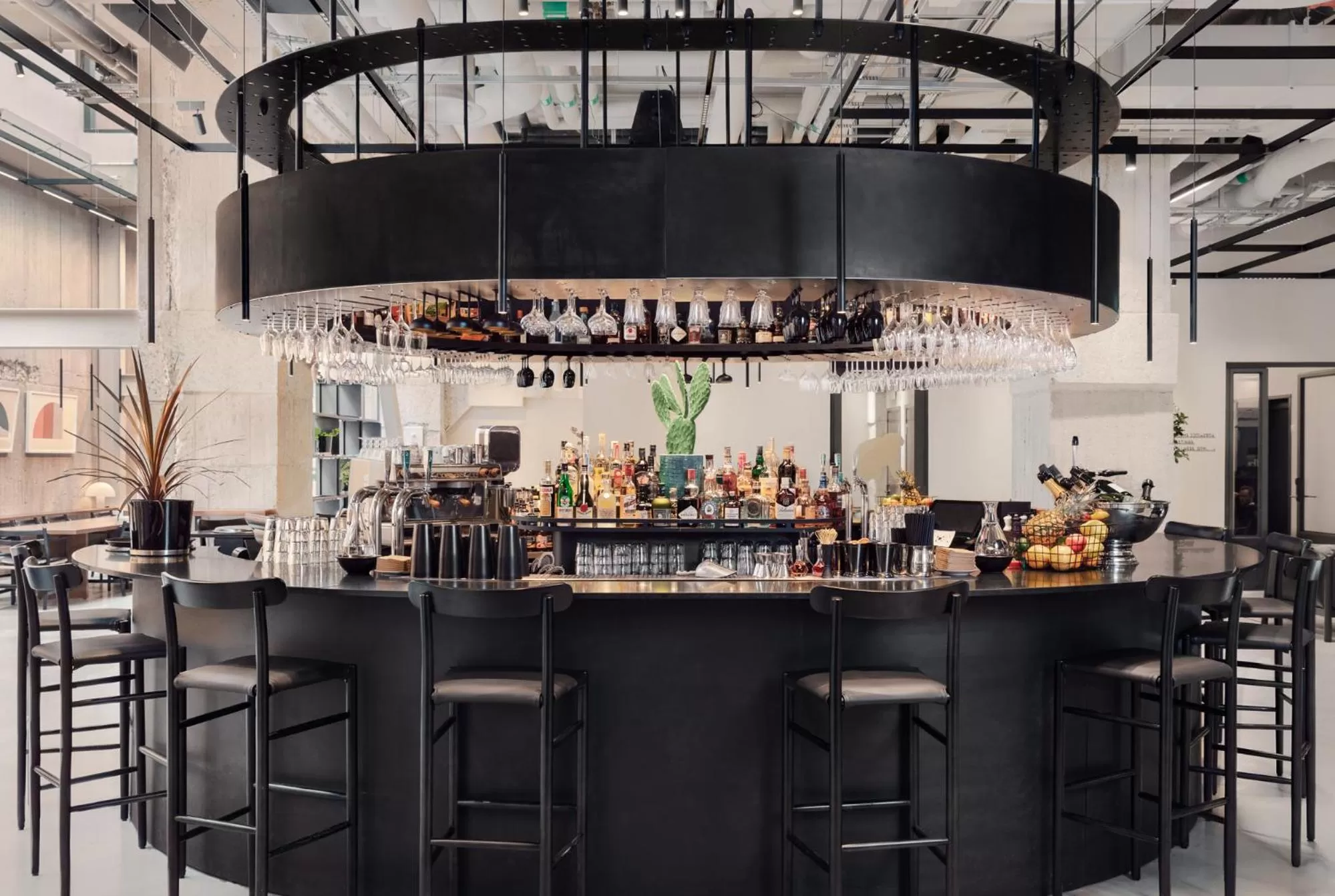 Lounge or bar in Blique by Nobis, Stockholm, a Member of Design Hotels™