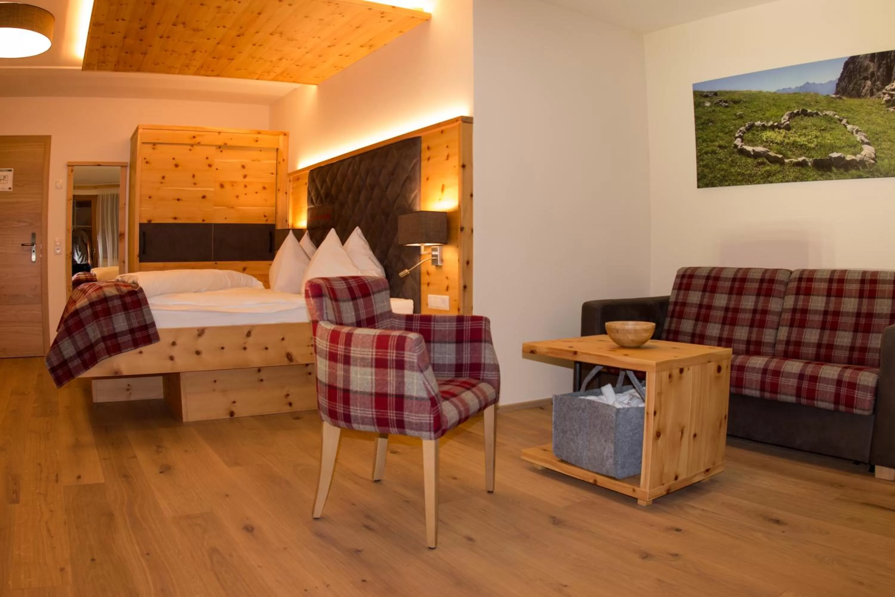 Photo of the whole room, Bed in Hotel Lindenhof