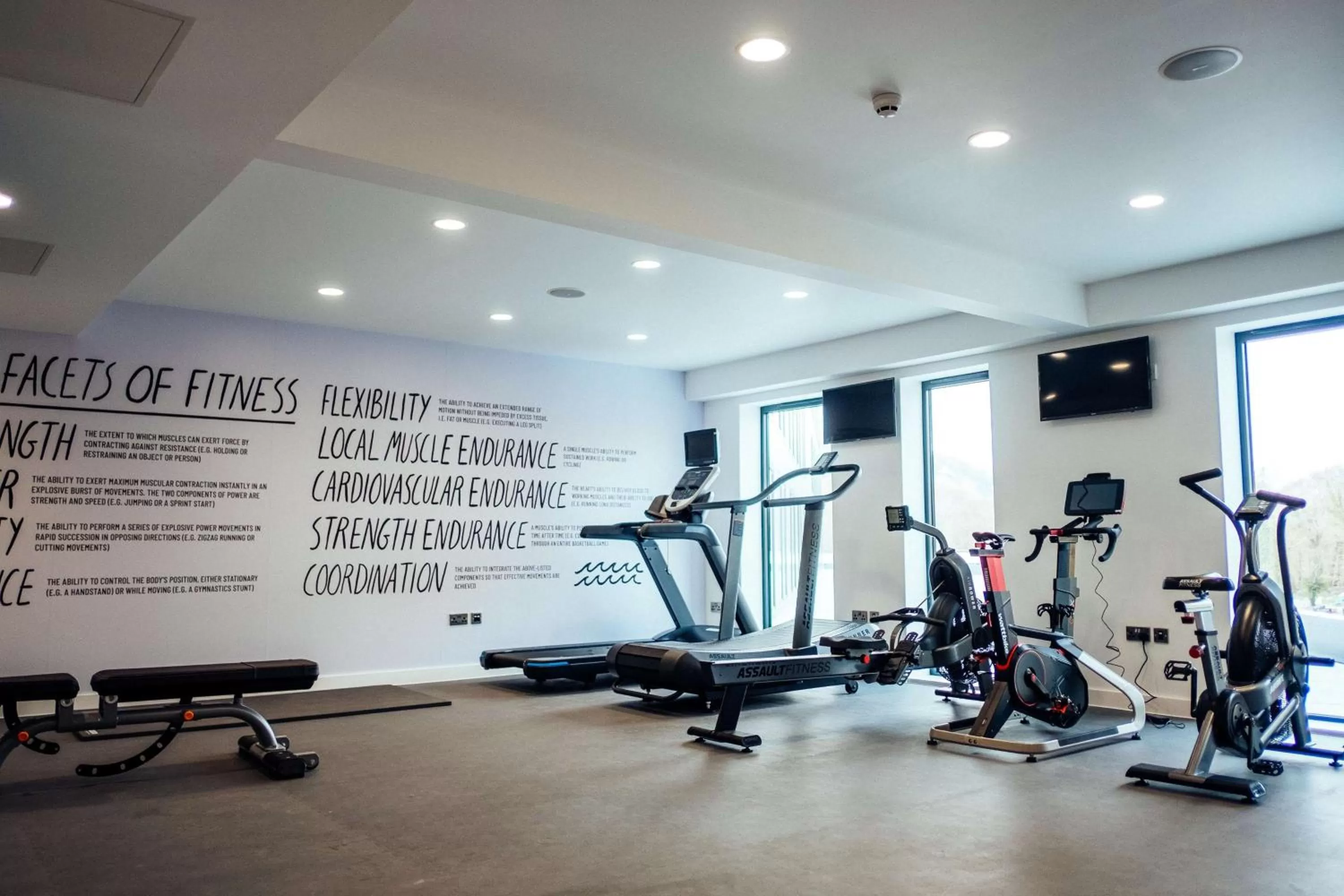 Fitness centre/facilities in Hilton Garden Inn Snowdonia