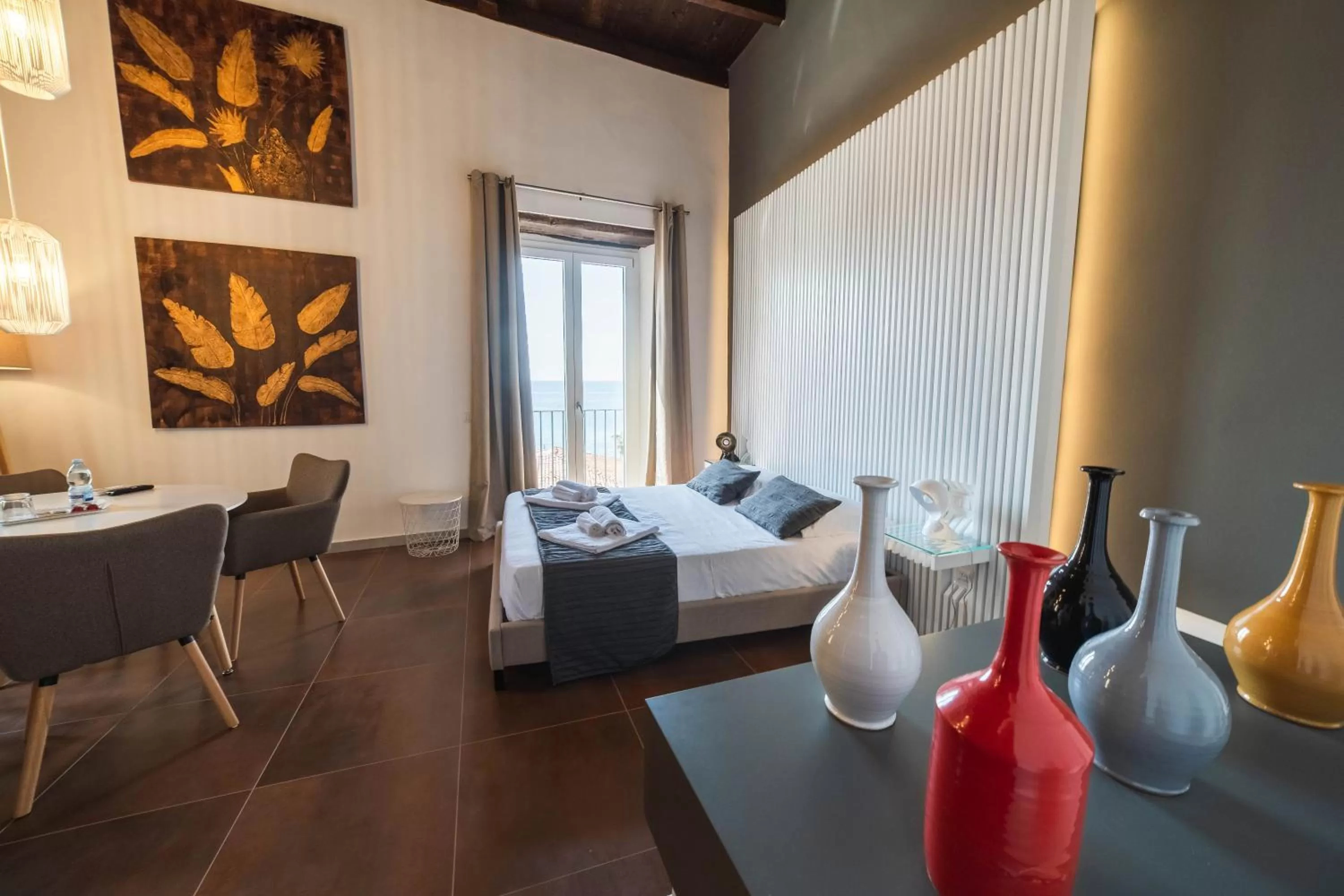 Photo of the whole room, Bed in Residenza Nausicaa - 50 meters from the beach