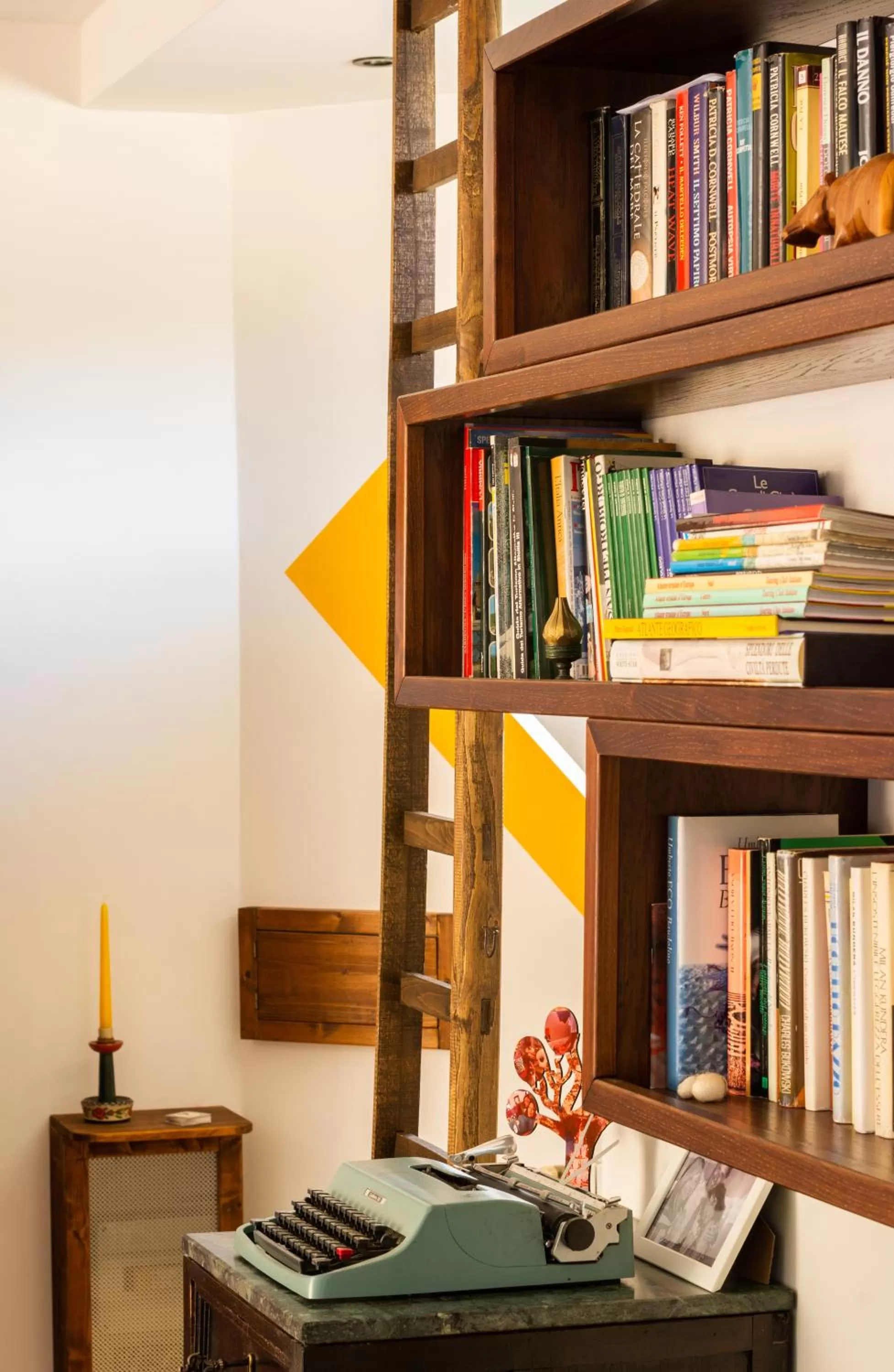 Library in B&B La Roverella