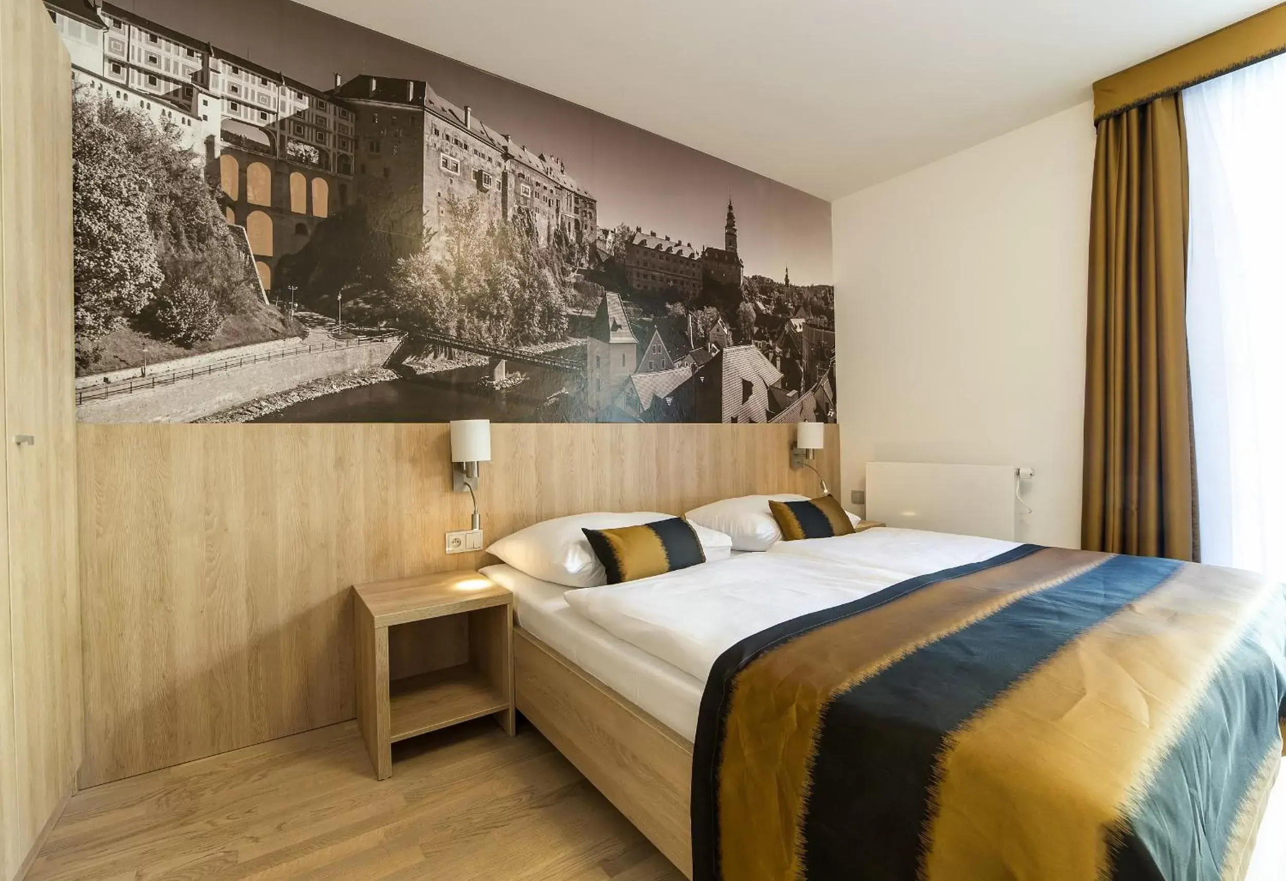 Deluxe Double or Twin Room with River View - single occupancy in Garni hotel Castle Bridge Deluxe Double or Twin Room with River View - single occupancy in Garni hotel Castle Bridge