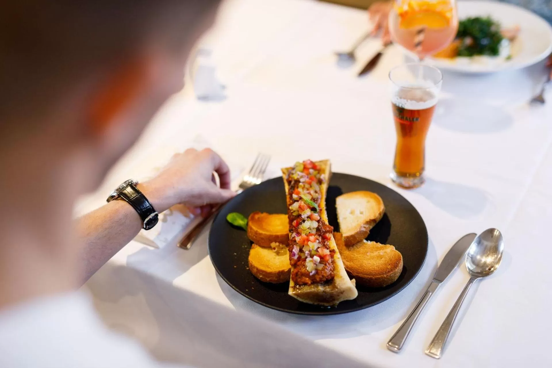 Restaurant/places to eat in Hotel Historia Malomkert