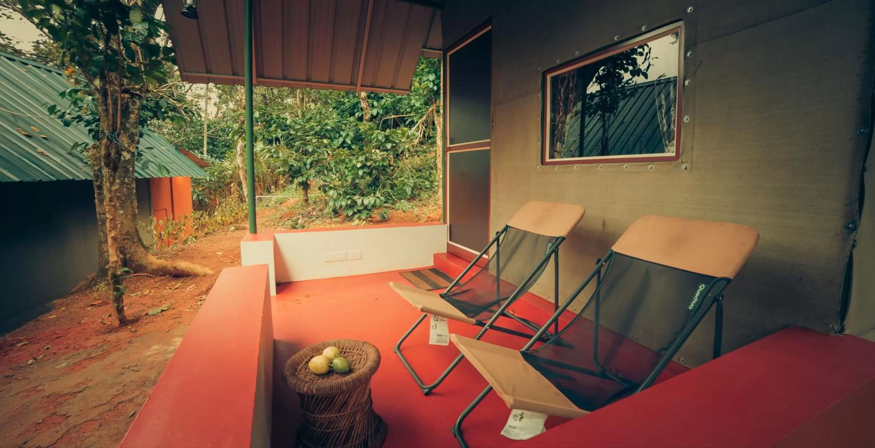 Balcony/Terrace in Ela Ecoland Nature Retreat