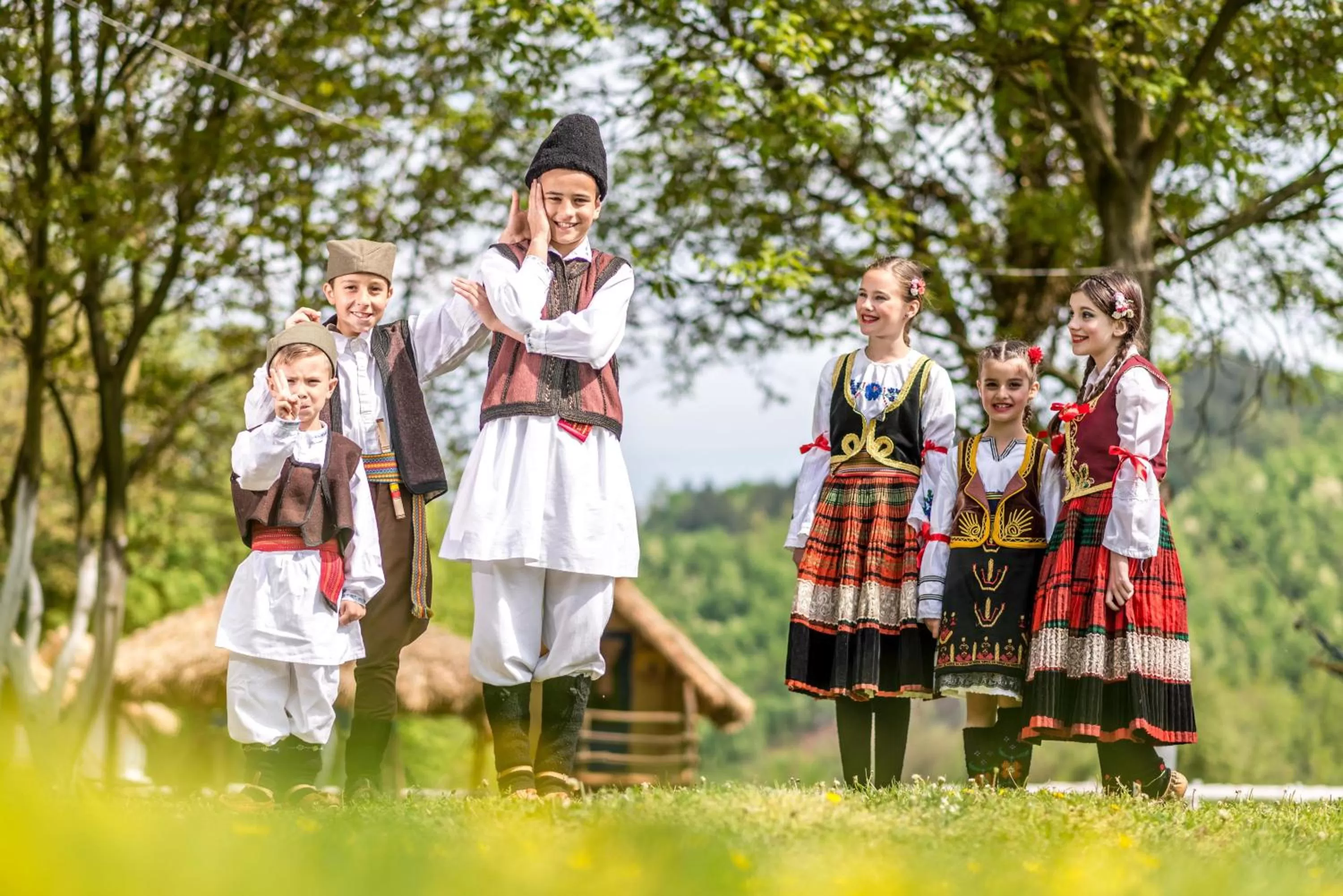 Entertainment, Family in B&B Etno Village Sunčana Reka