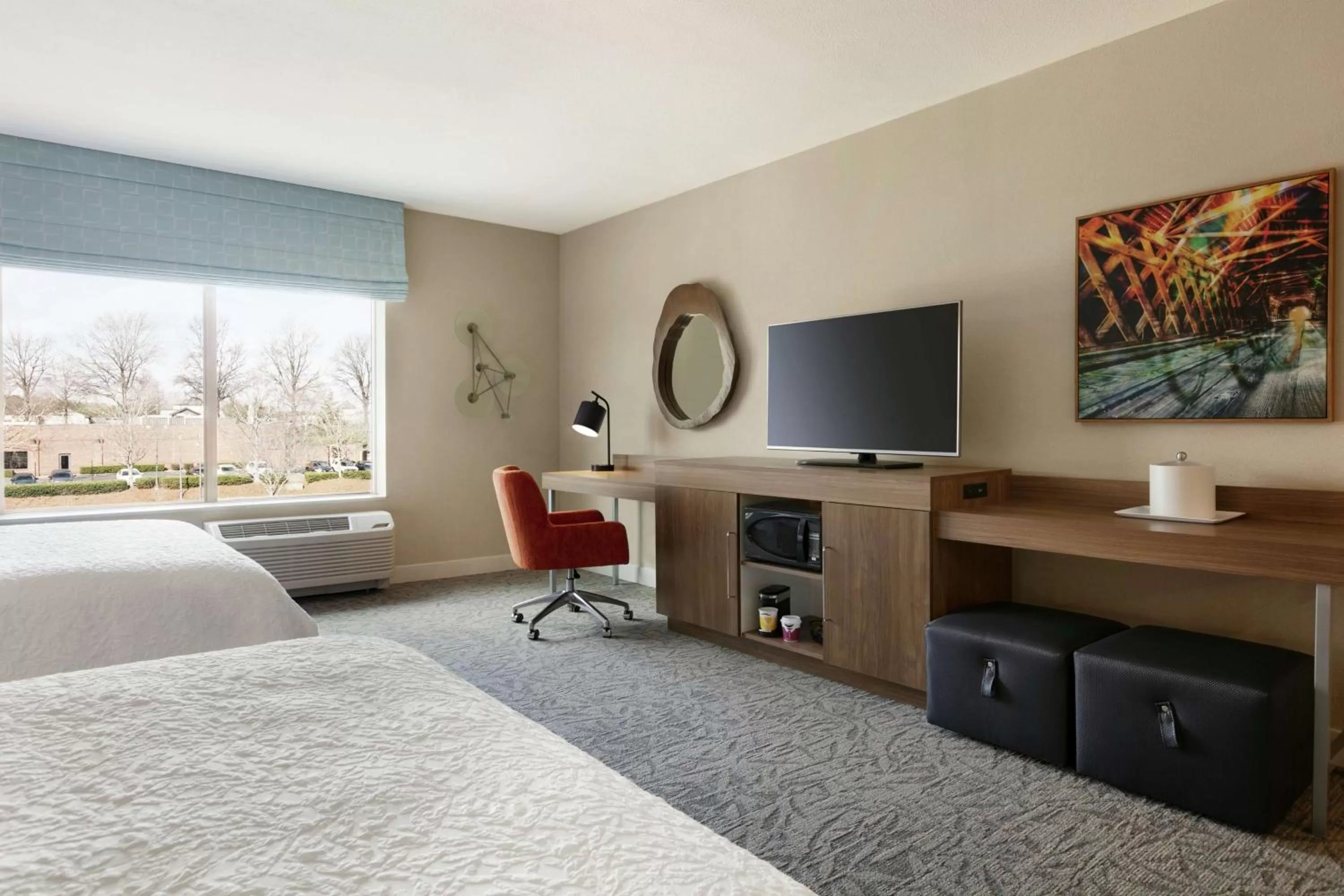 Bedroom, Bed in Hampton Inn And Suites By Hilton Johns Creek