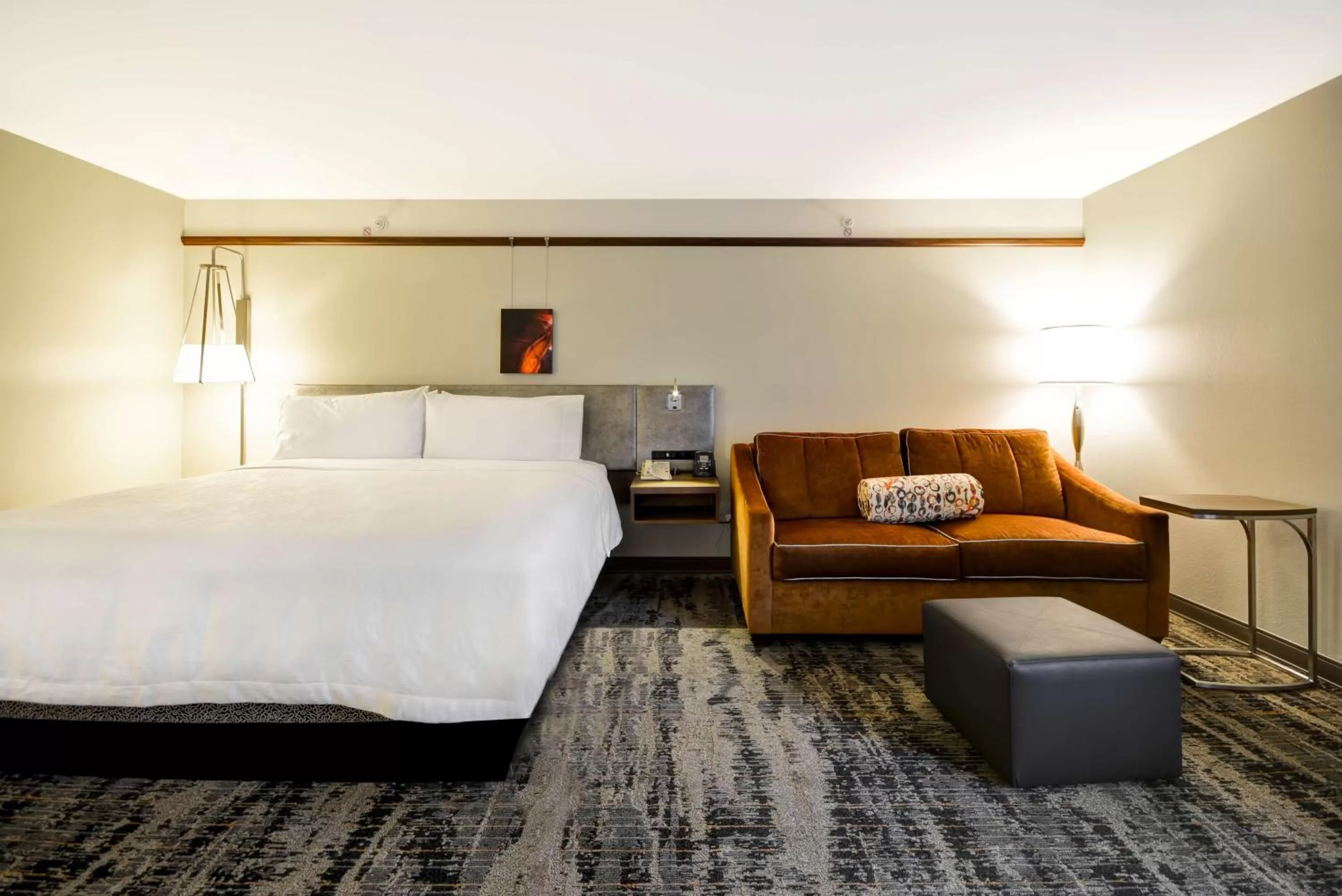 King Room with Sofa bed- Hearing Accessible/Non-Smoking in Hilton Garden Inn Austin Round Rock