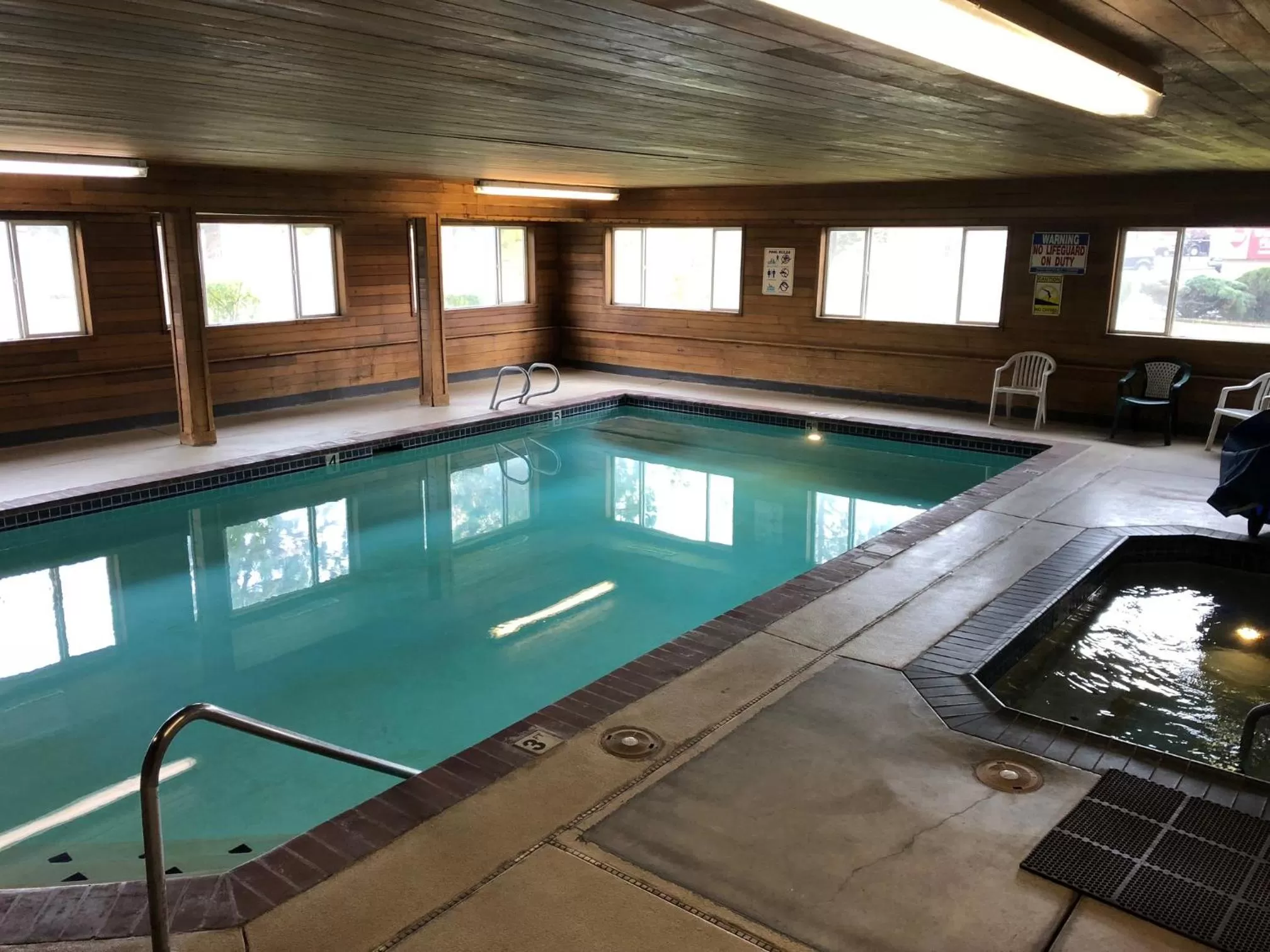 Swimming pool in Super 8 by Wyndham LaGrande