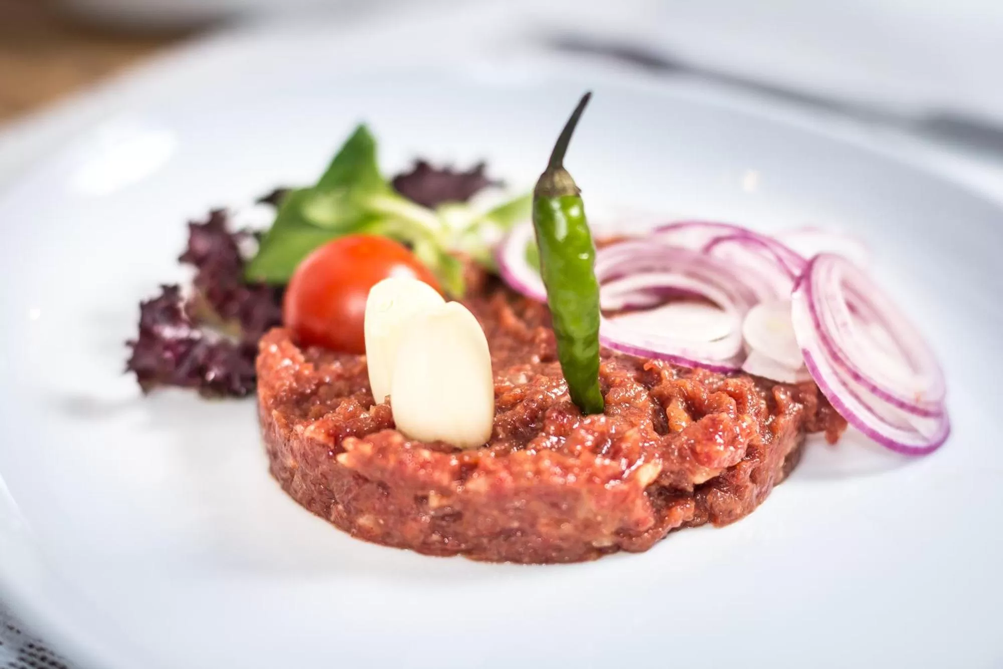 Food close-up in Hotel West