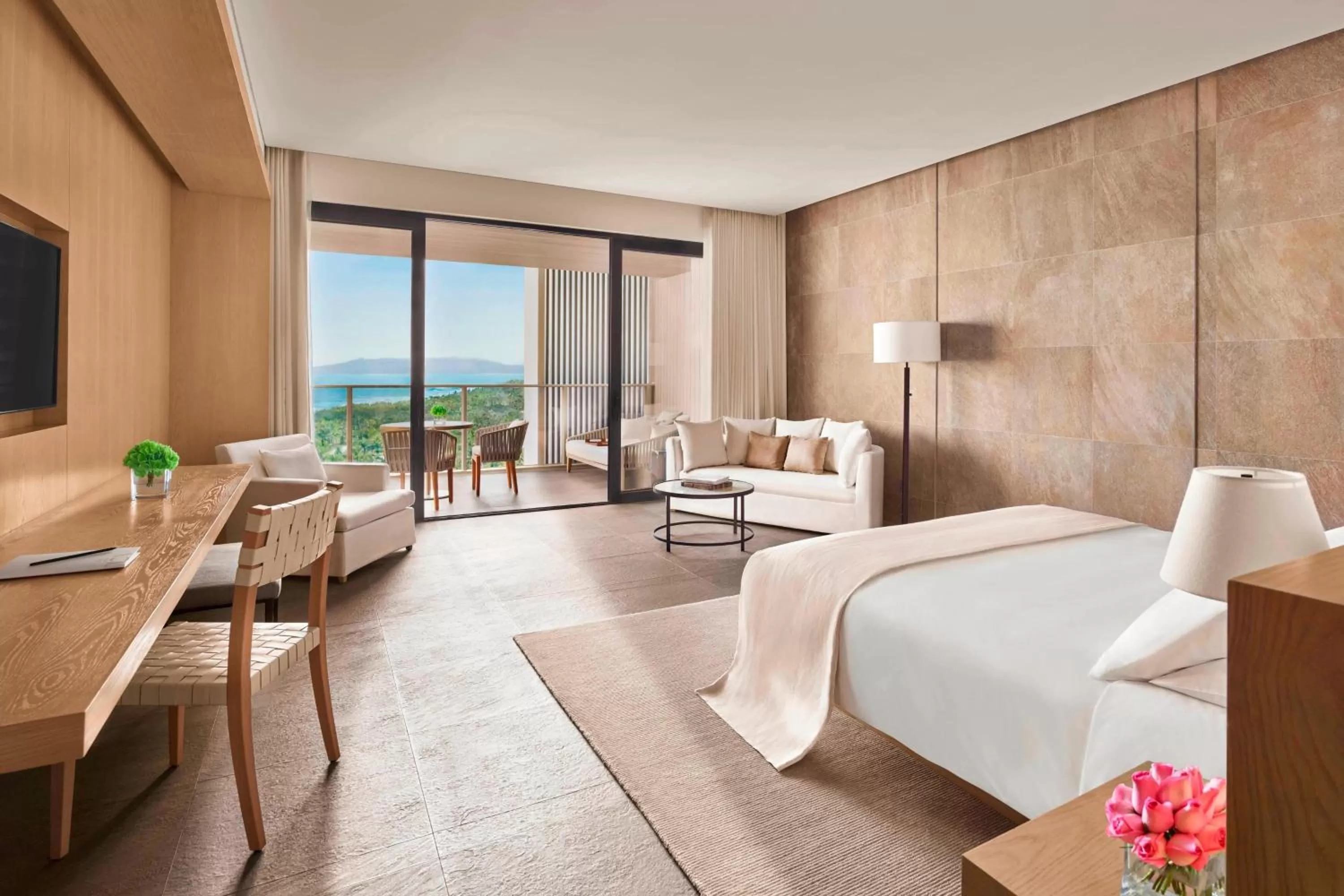 Photo of the whole room in The Sanya EDITION