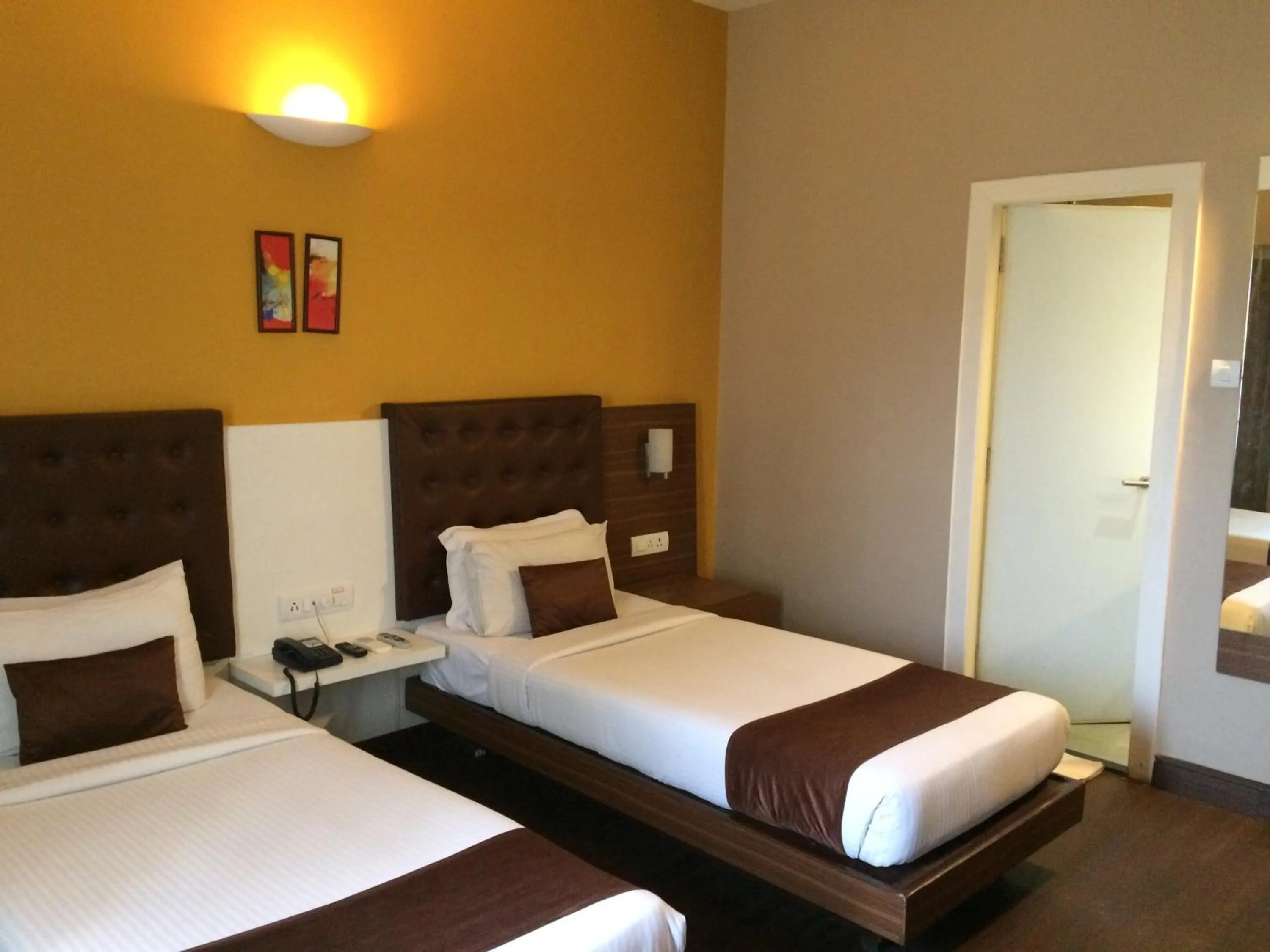 Photo of the whole room, Bed in Mango Hotels Prangan