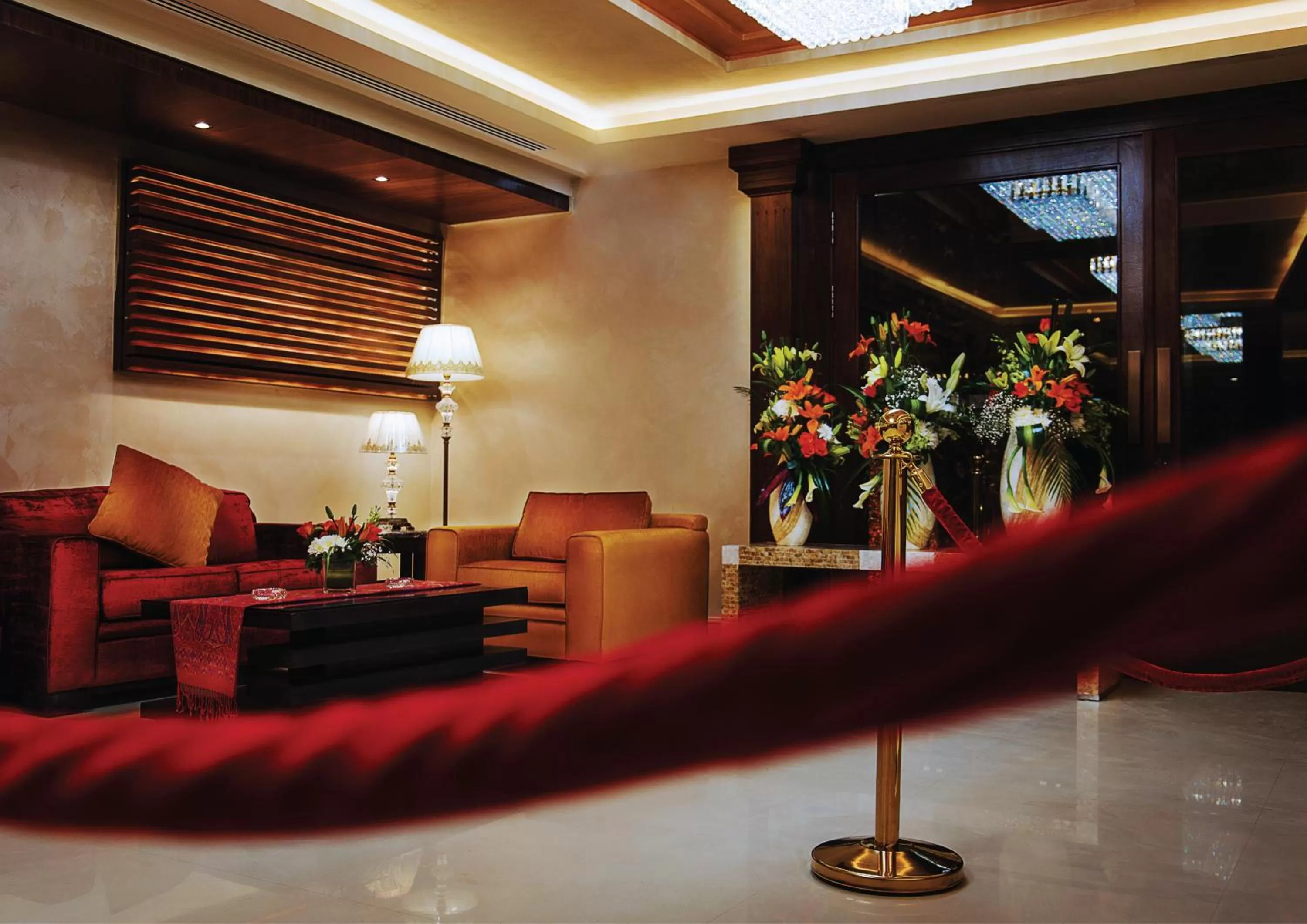 Lobby or reception in Seven Roses Hotel