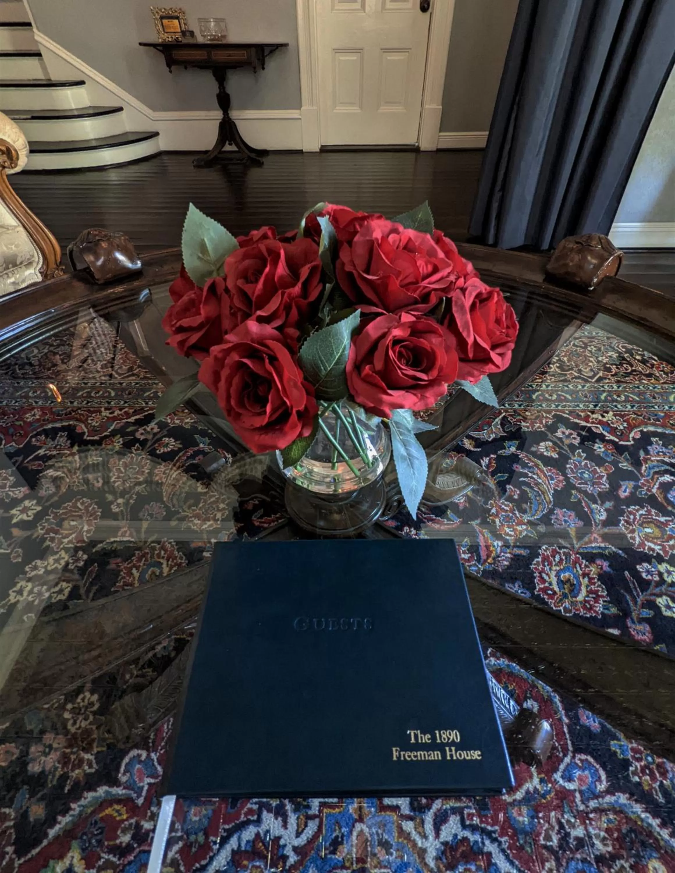 Living room in The 1890 Freeman House