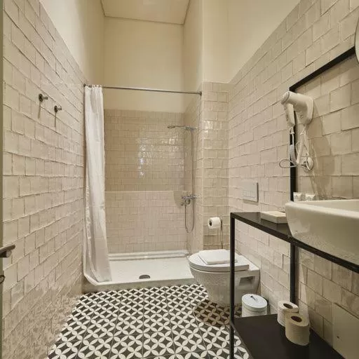 Shower in Look Living, Lisbon Design Apartments