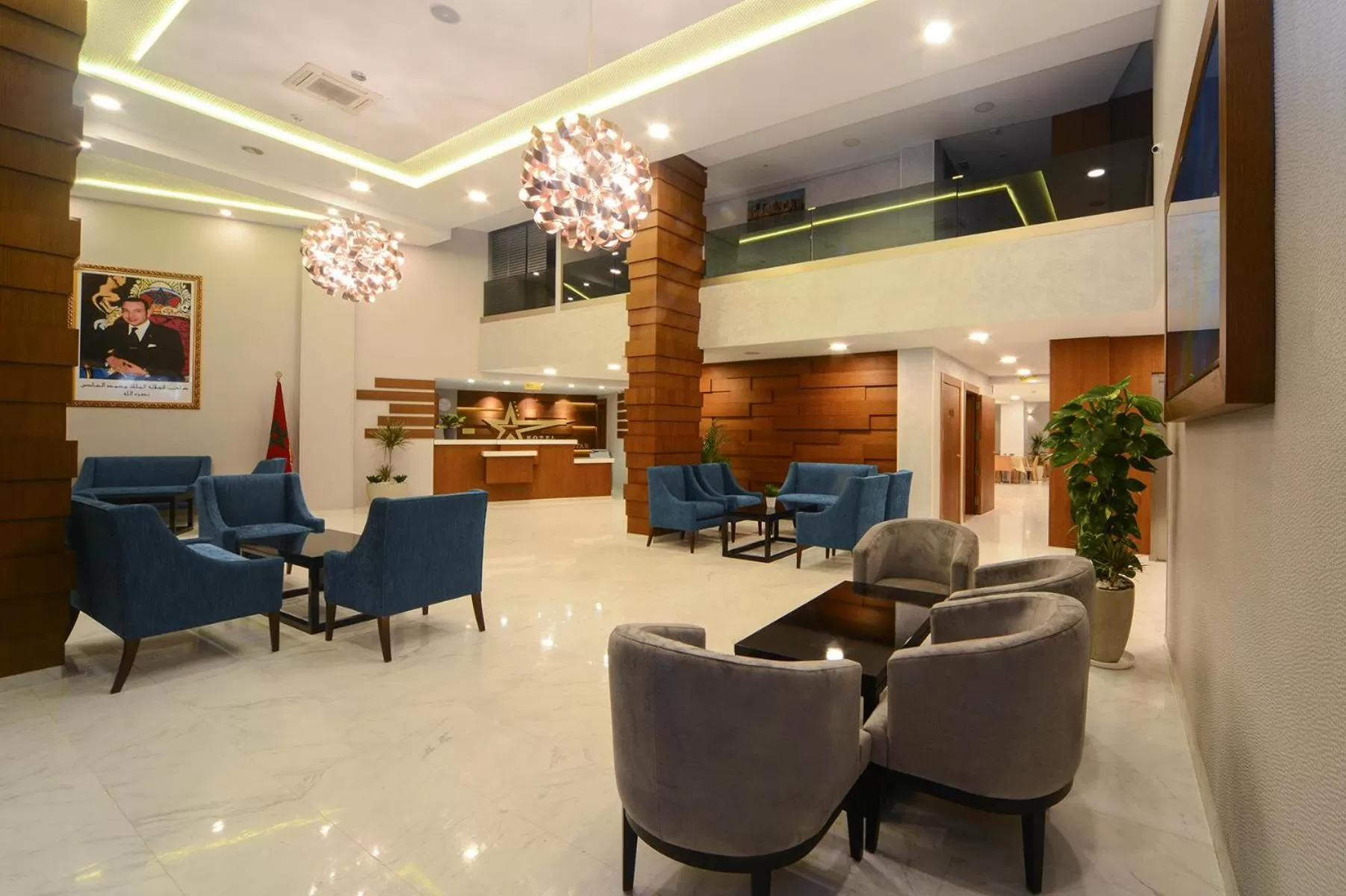 Lobby or reception in Golden Star Casablanca