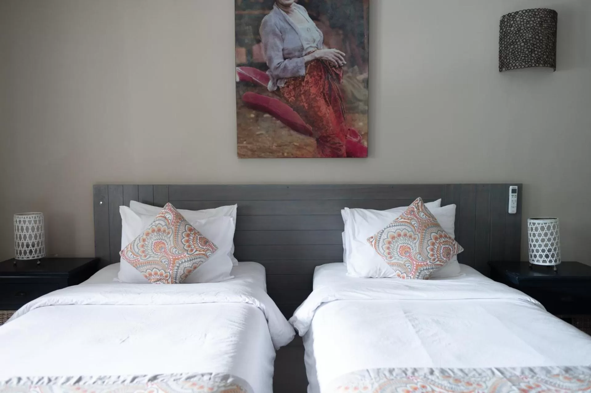 Bed in Scallywags Resort