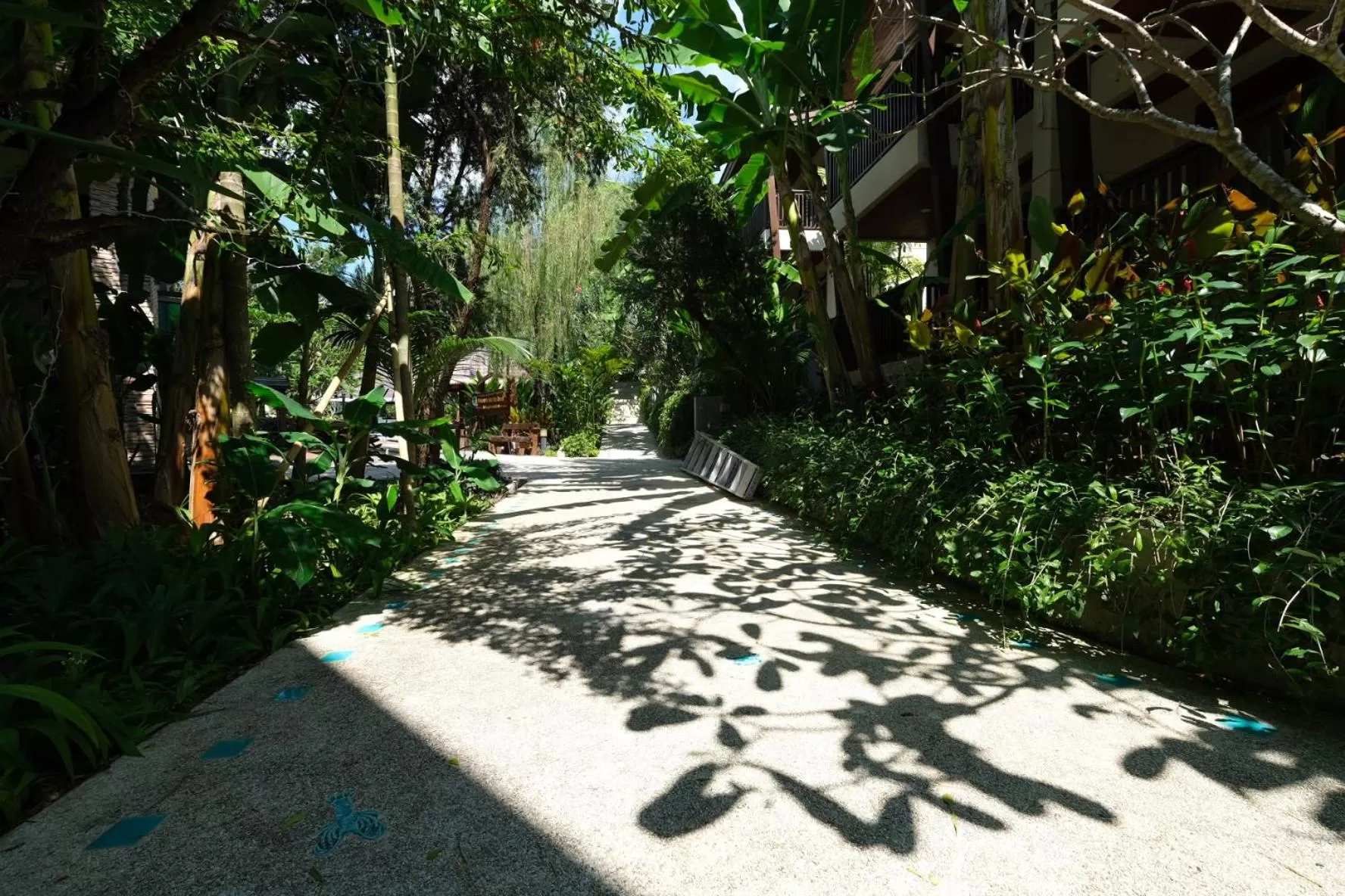 Garden in Hula Hula Resort, Ao Nang