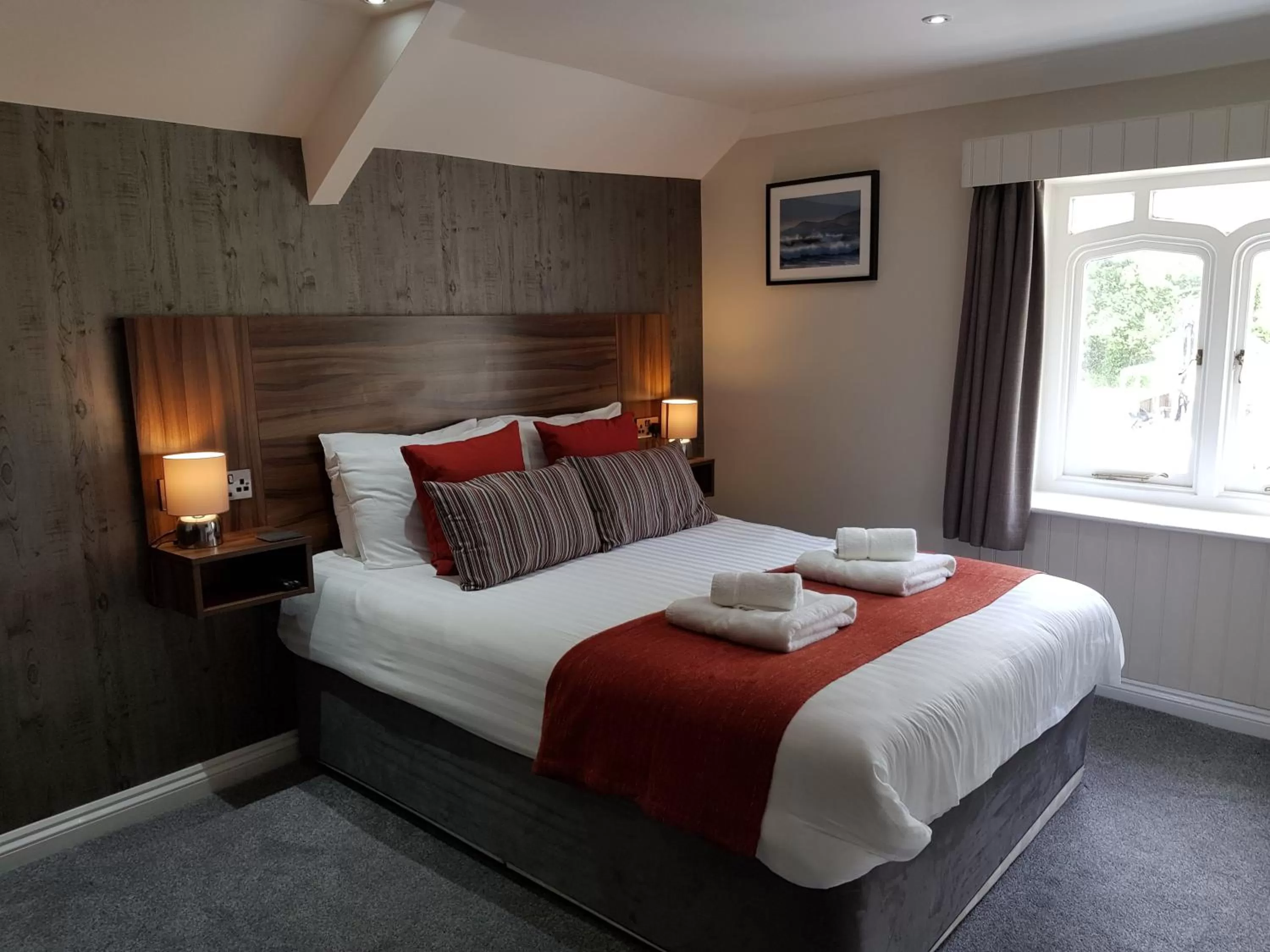 Bed in Heywood Spa Hotel