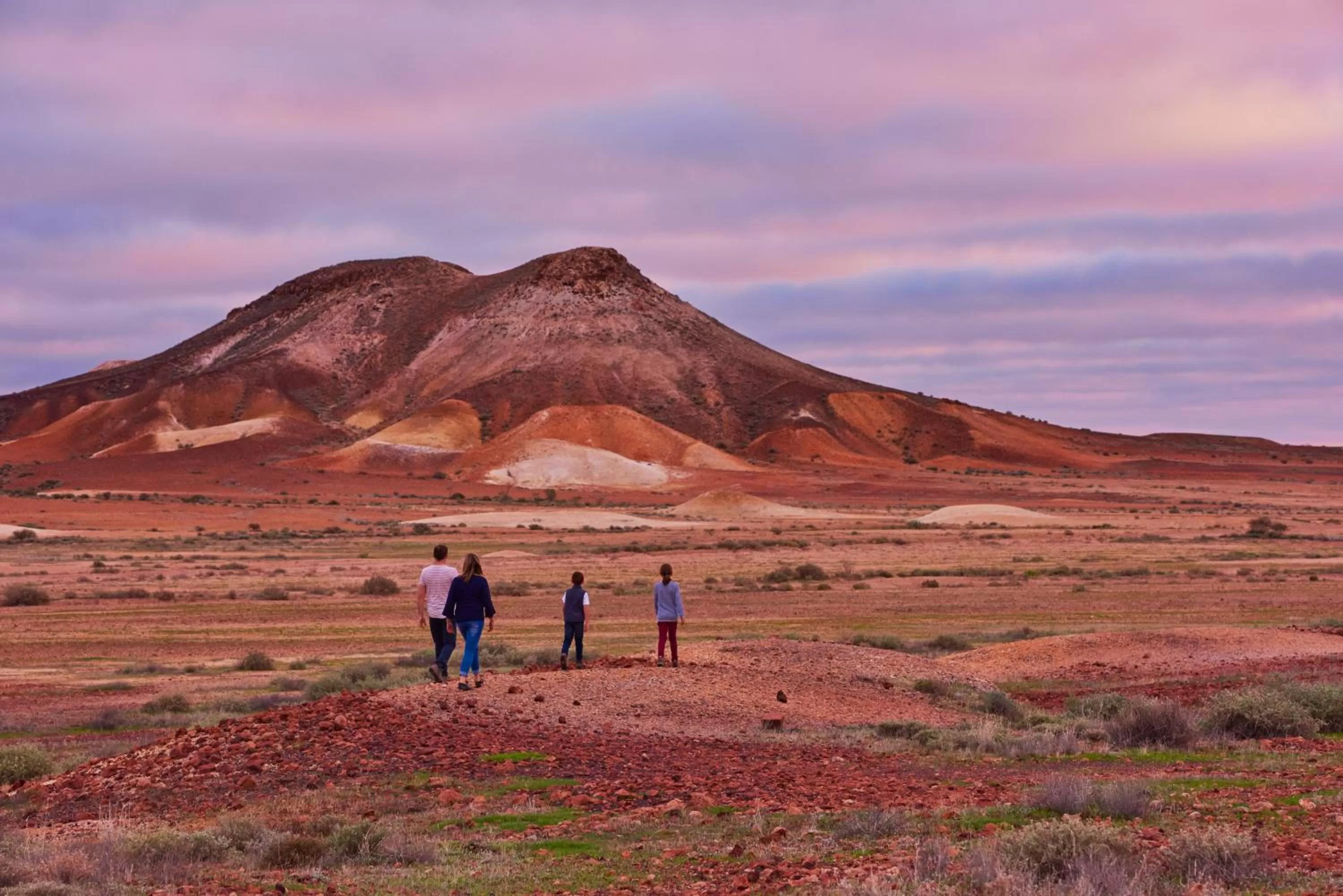 Natural landscape in Desert Cave Hotel