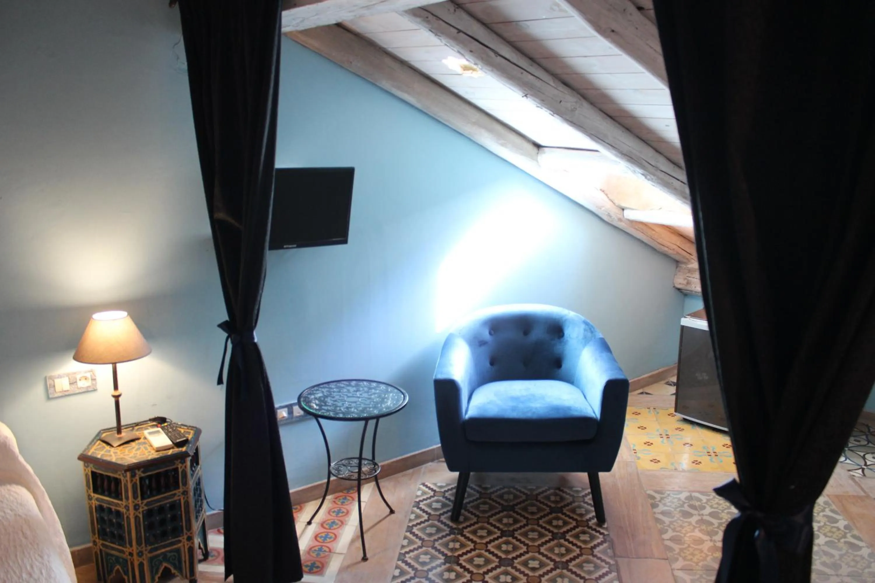 Decorative detail in Hotel la Boheme