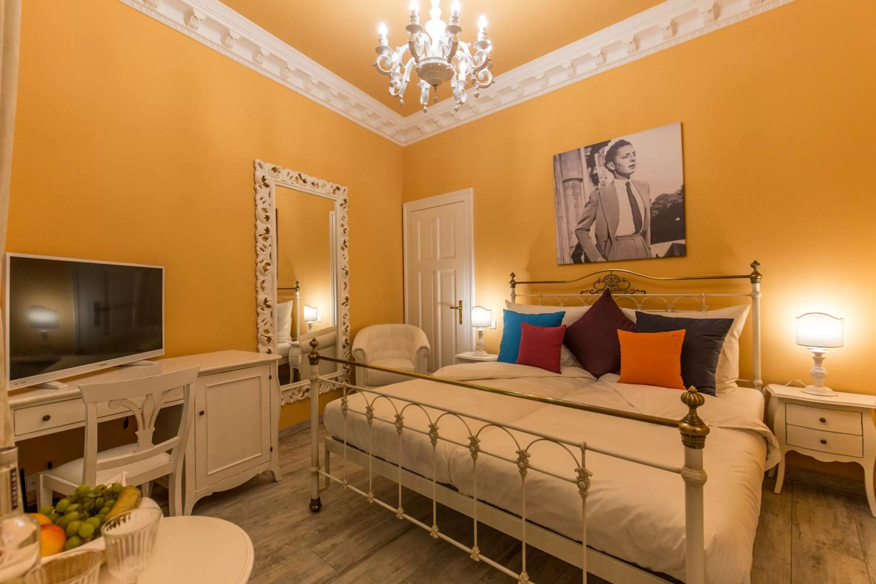 Photo of the whole room, Bed in Grande Albergo Giancarlo