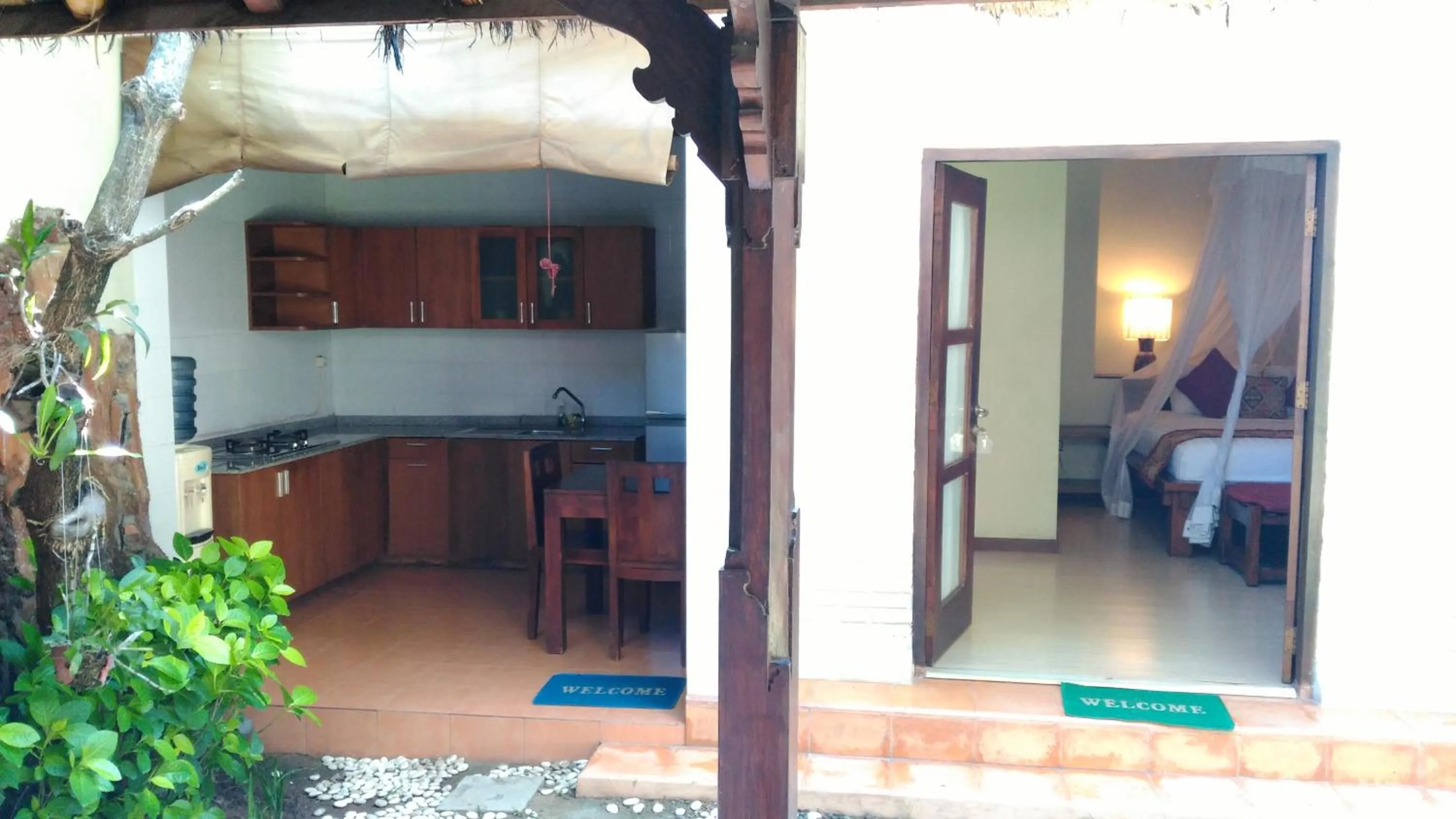 Facade/entrance in Villa Puri Ayu