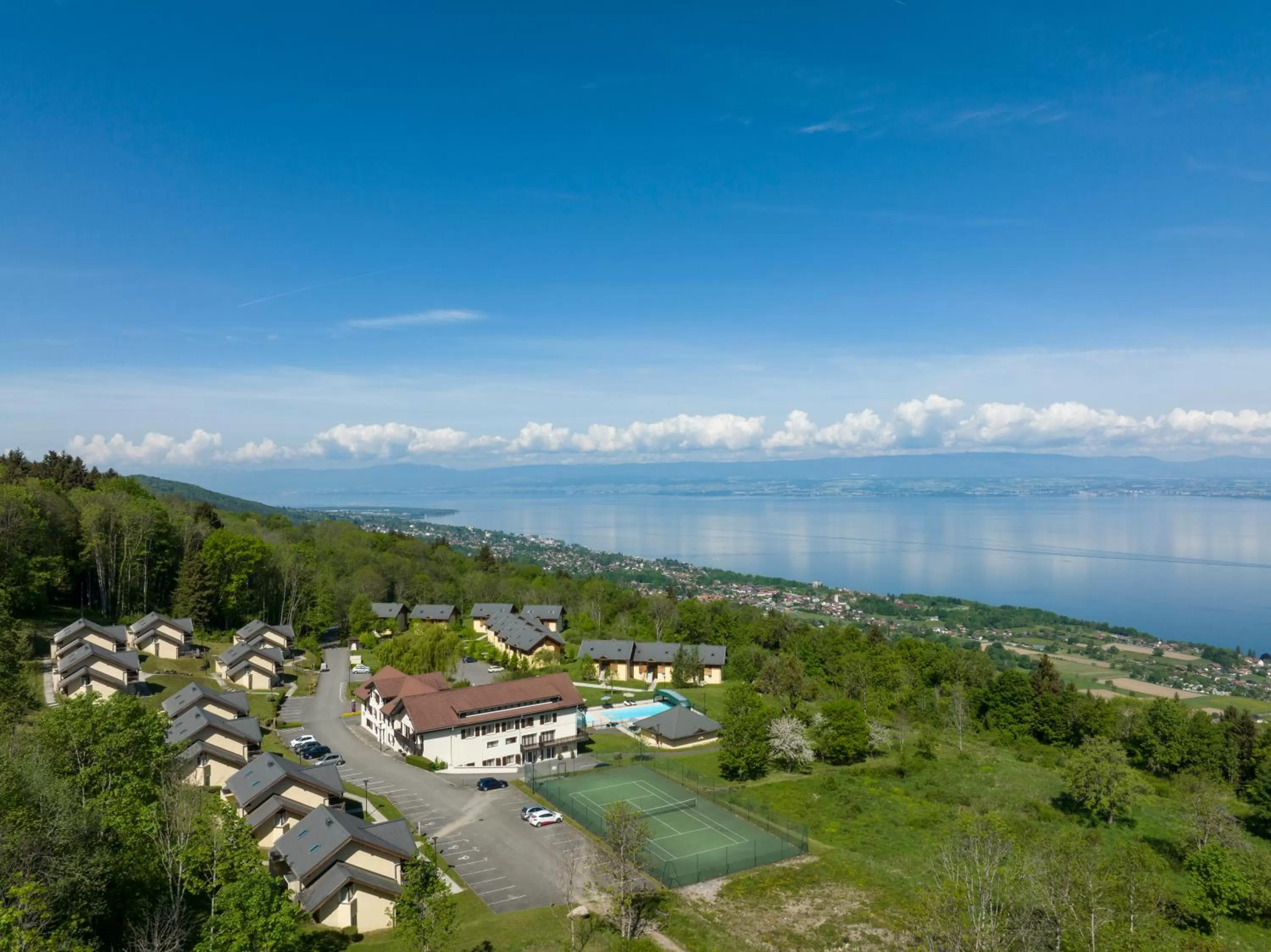 Bird's eye view in Garden & City Evian - Lugrin