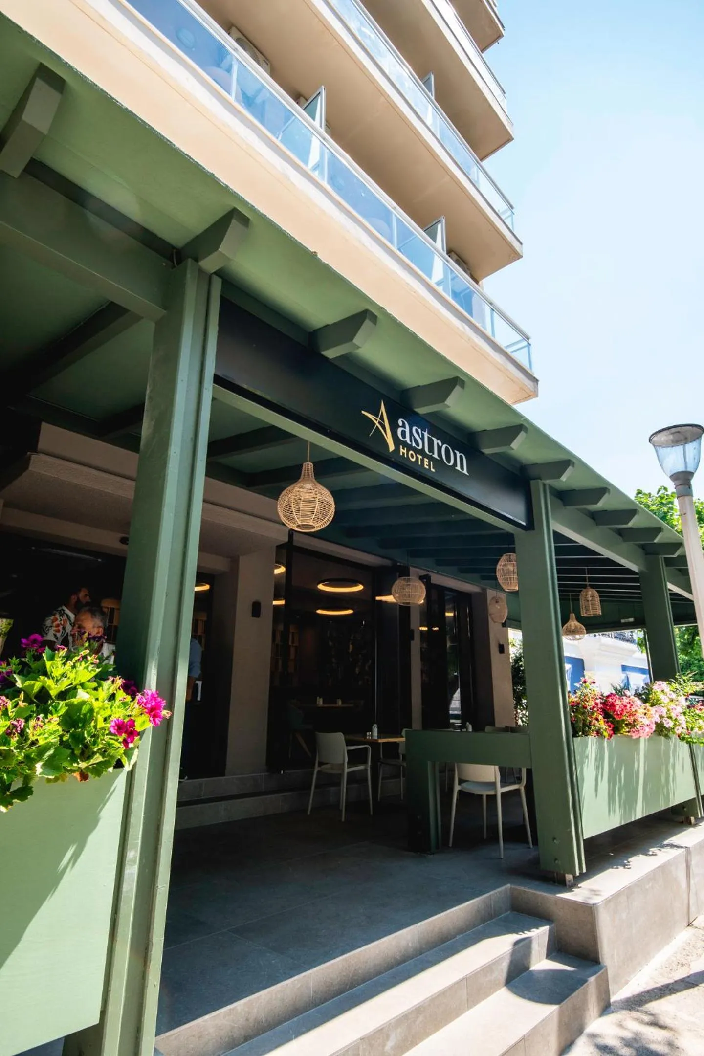 Facade/entrance in Astron Hotel Rhodes