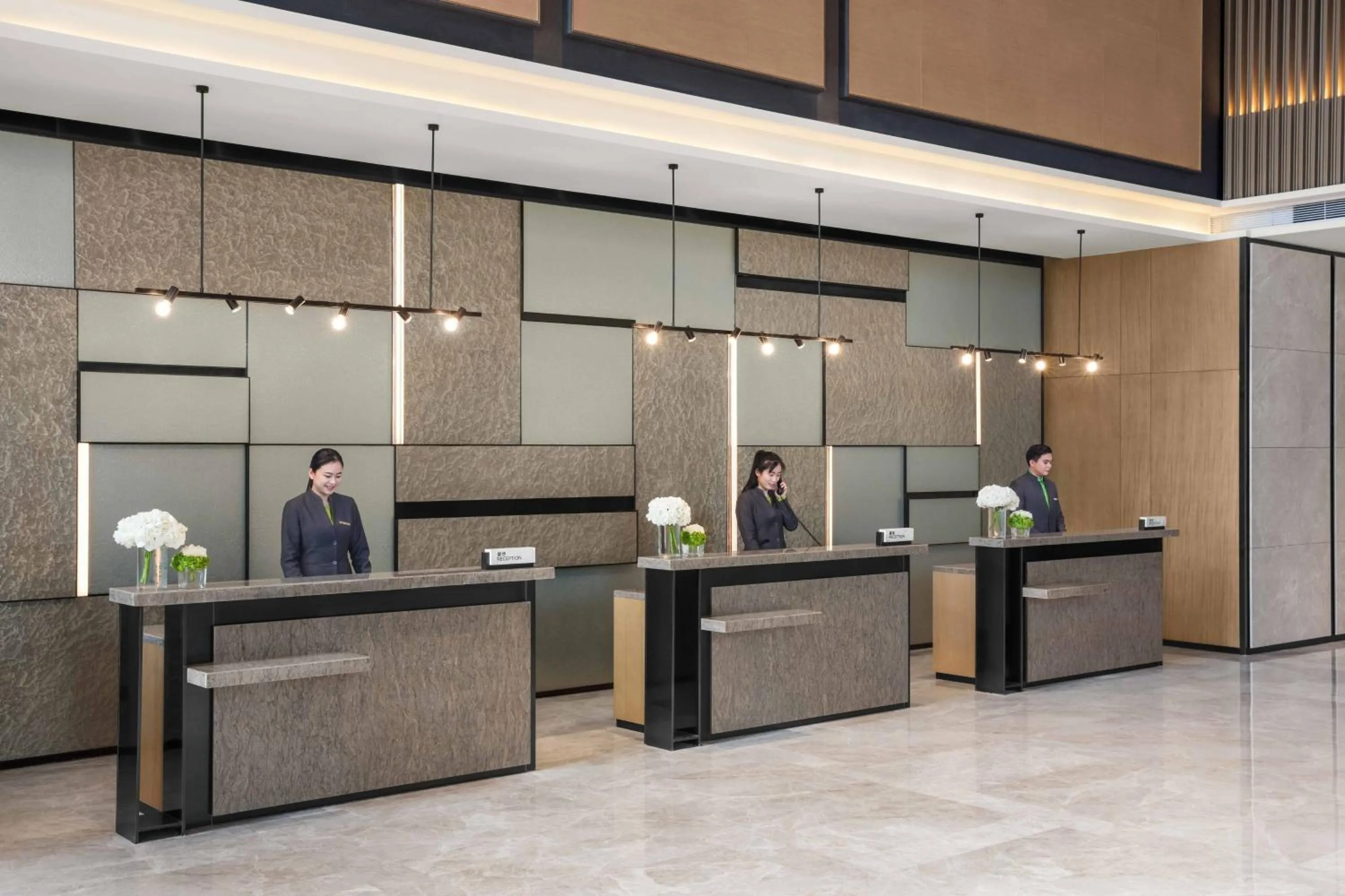 Lobby or reception in Courtyard by Marriott Shenzhen Bao'an