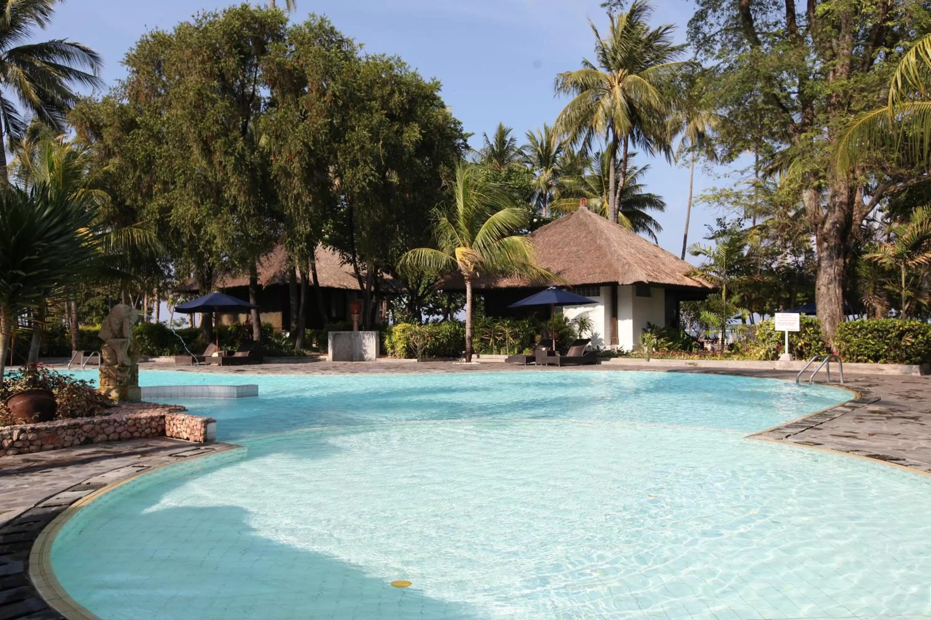 Swimming pool in Merumatta Senggigi Lombok